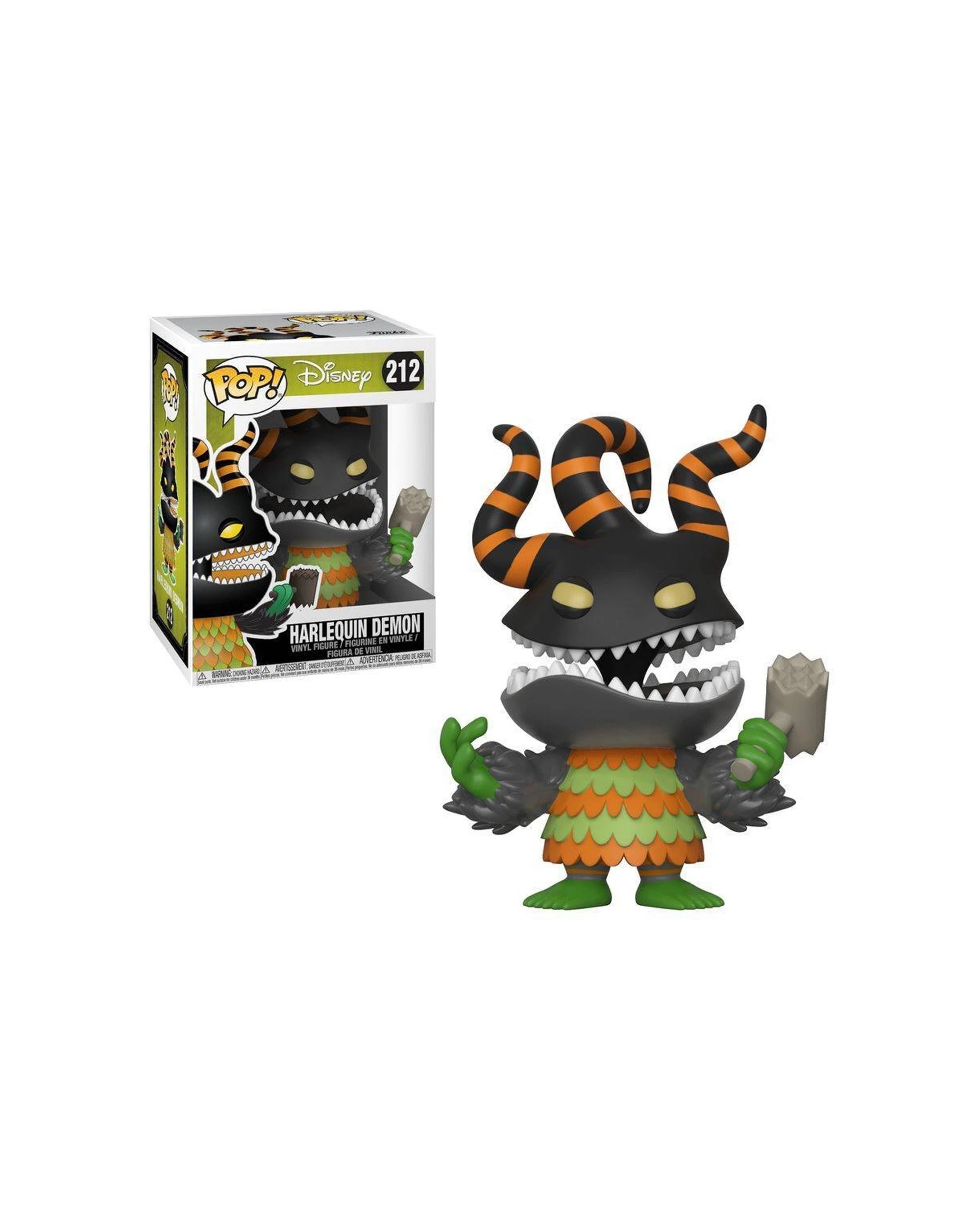 2 Pop NBX - Harlequin Demon Pop Vinyl Figure 10cm Collectible Action Figure - Multi, 2 of 3