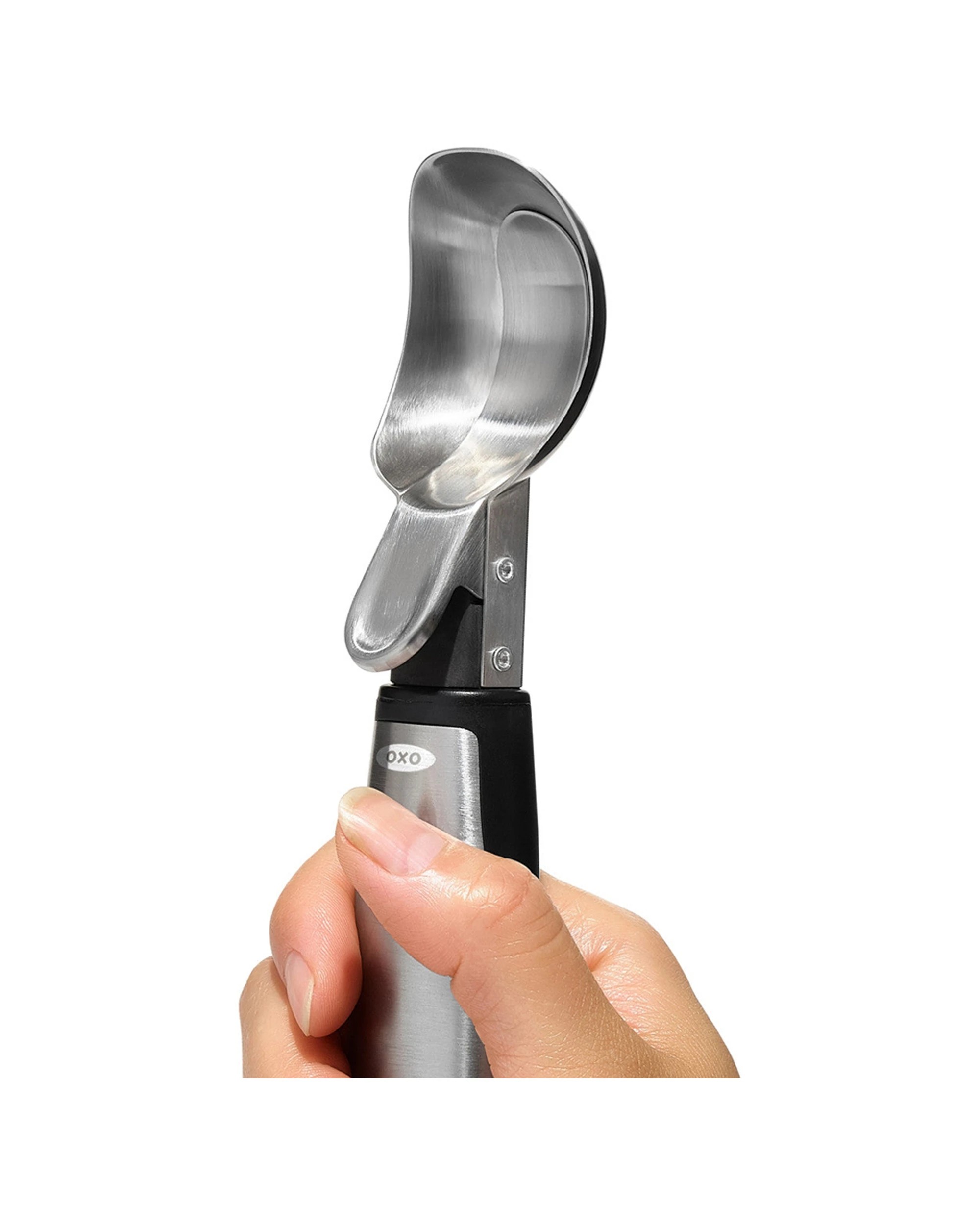 3 OXO Good Grips Ice Cream Stainless Steel Lever Scoop Non-Slip Dishwasher Safe, 3 of 5