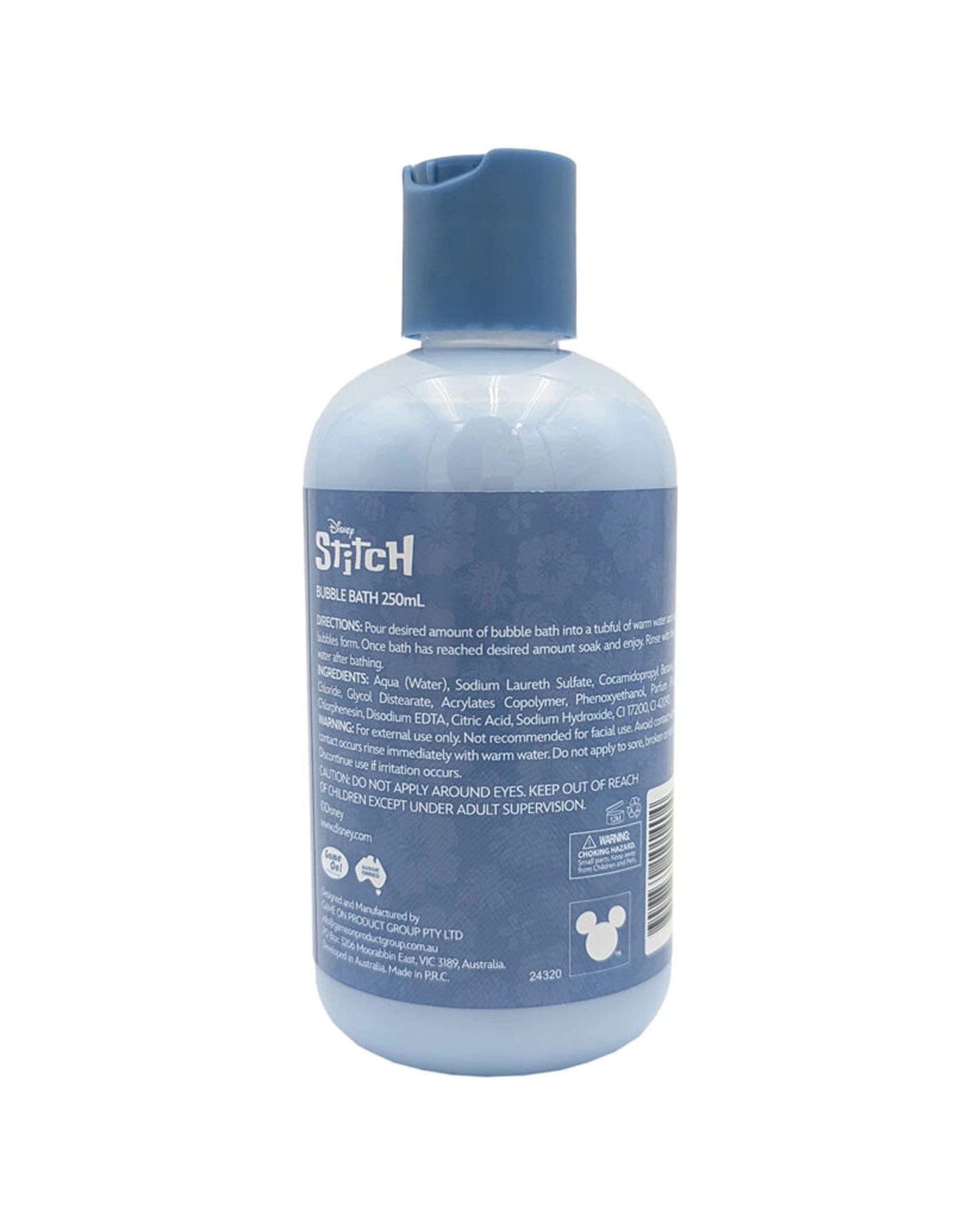 3 Disney 8PK Lilo Stitch Body Wash Kids Bath Soap 250ml Pack of 8 Bottles - Blue, 3 of 3