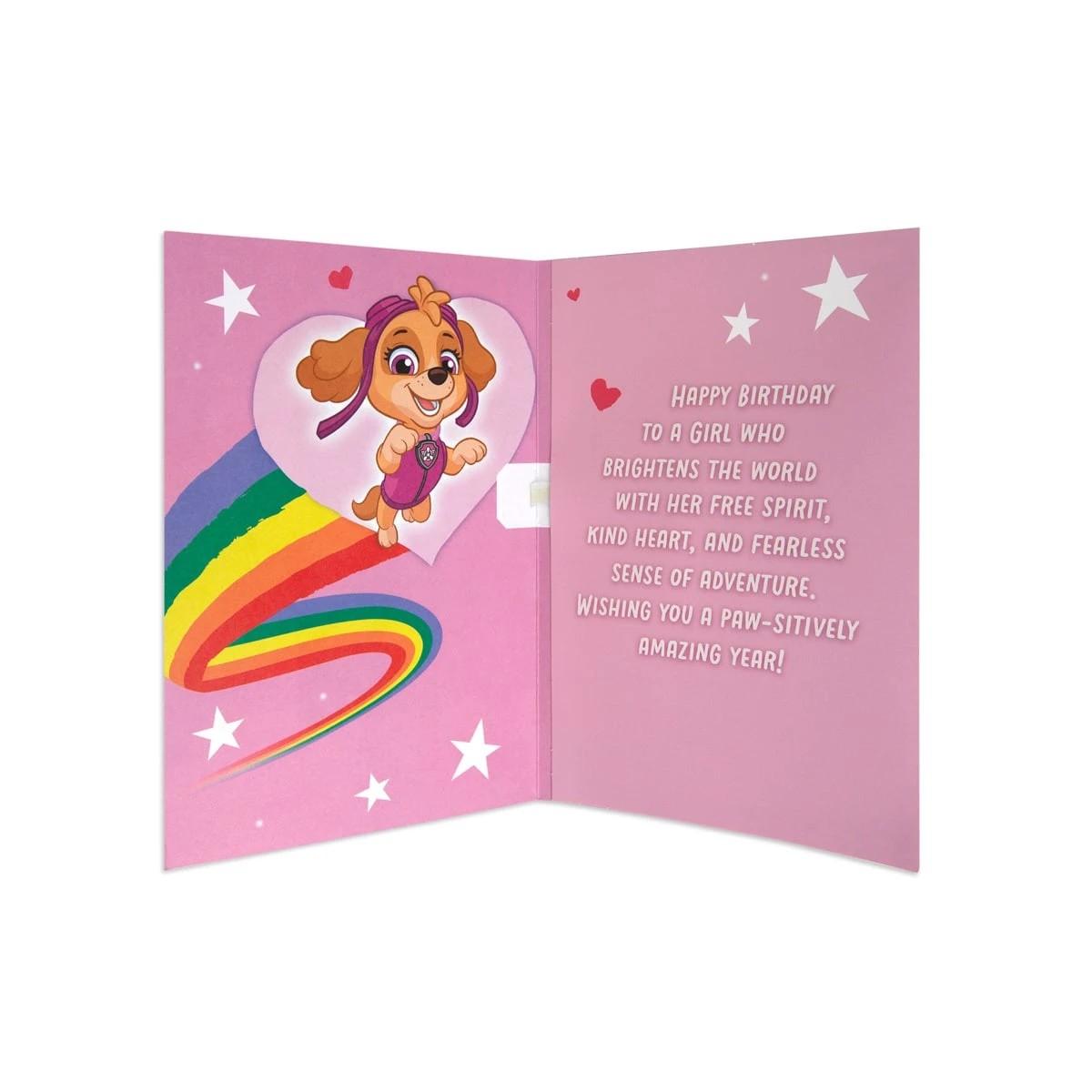 2 Hallmark Nickelodeon PAW Patrol Interactive Birthday Card - Free Spirit, Kind Heart, 2 of 4