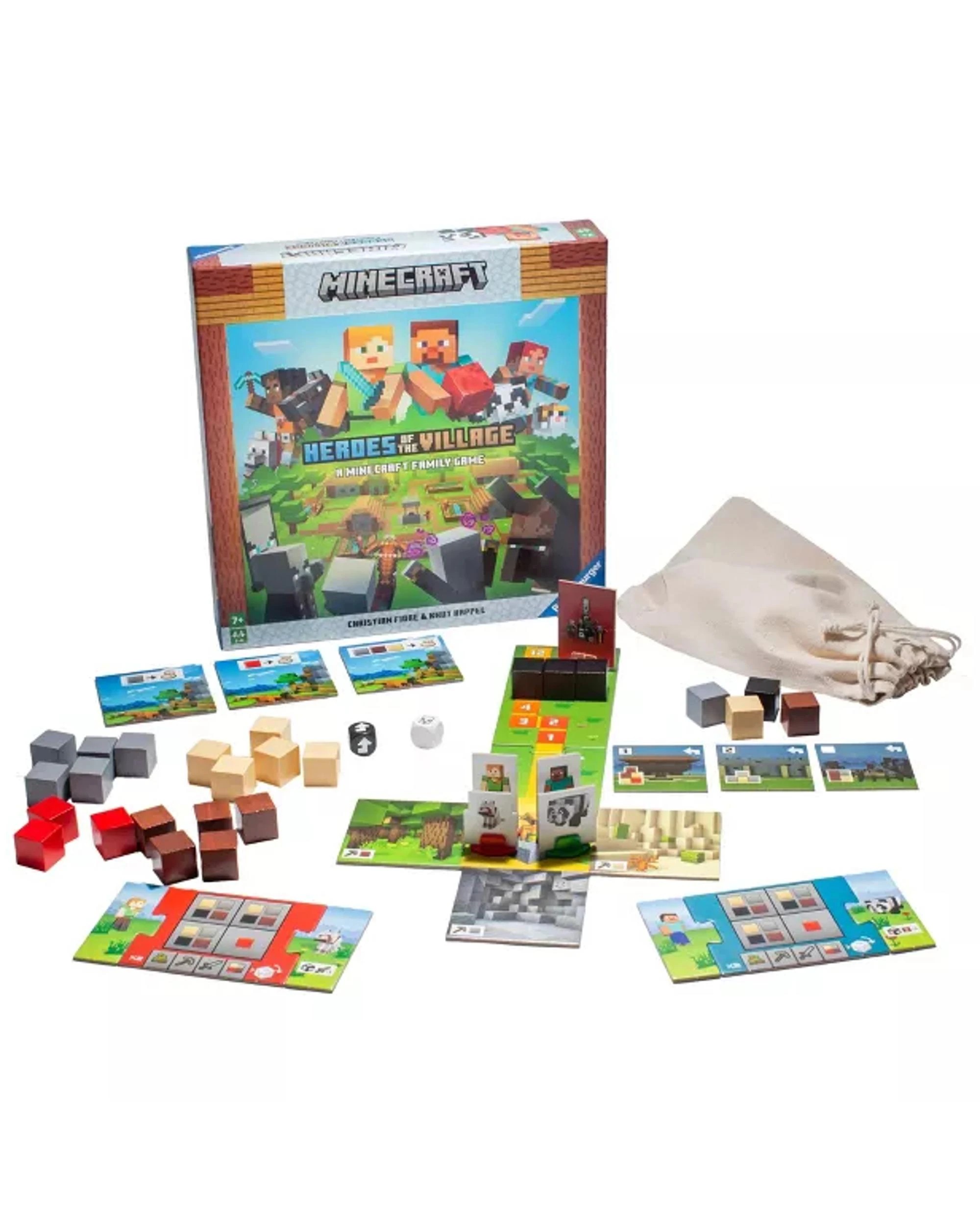 2 Minecraft Heroes of the Village Board Game, 2 of 4