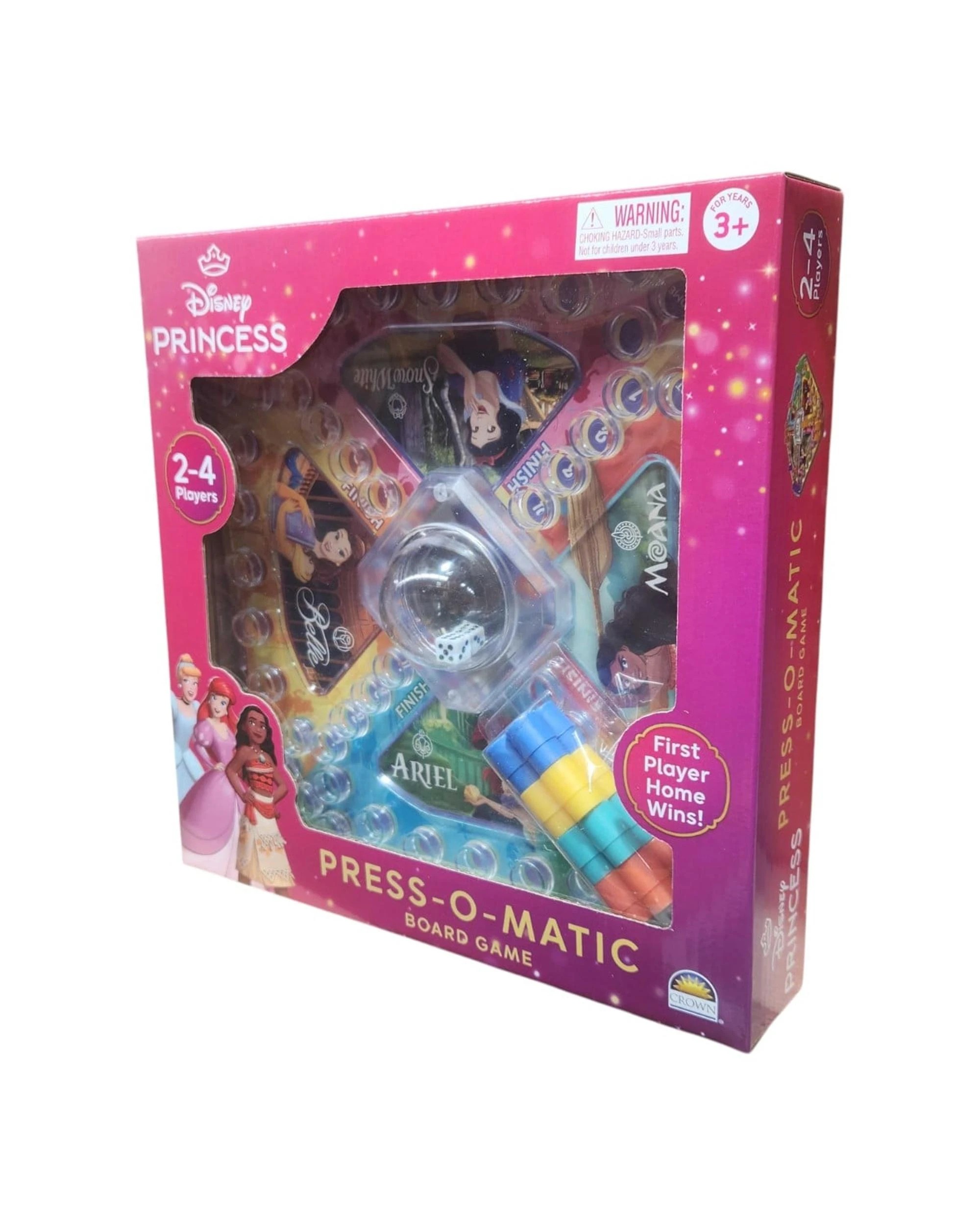 3 Disney Princess Press-O-Matic Board Game, 3 of 3