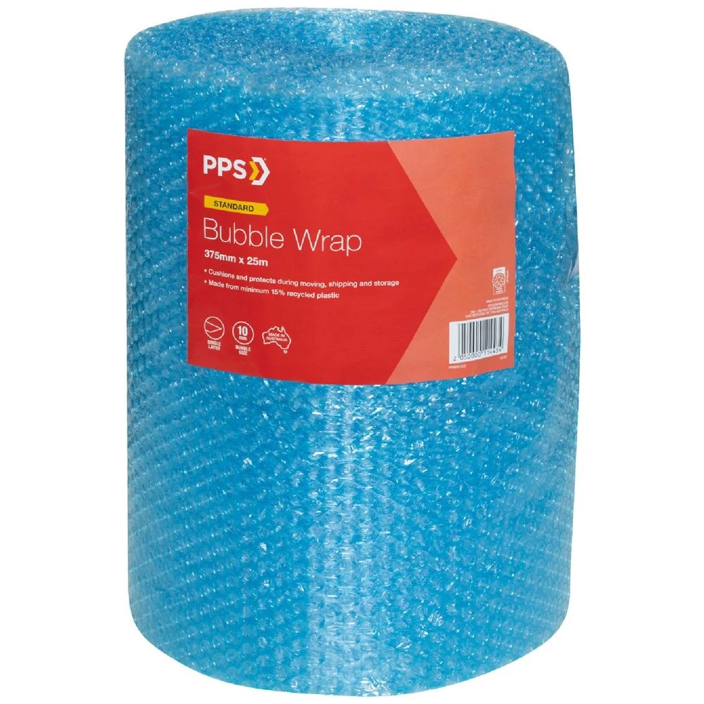 1 PPS 375mm x 25m Bubble Wrap Roll, 1 of 1