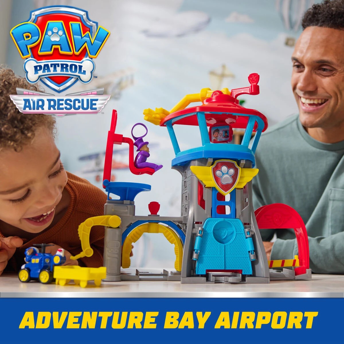 3 PAW Patrol Air Rescue Pup Squad Adventure Bay Airport, 3 of 10