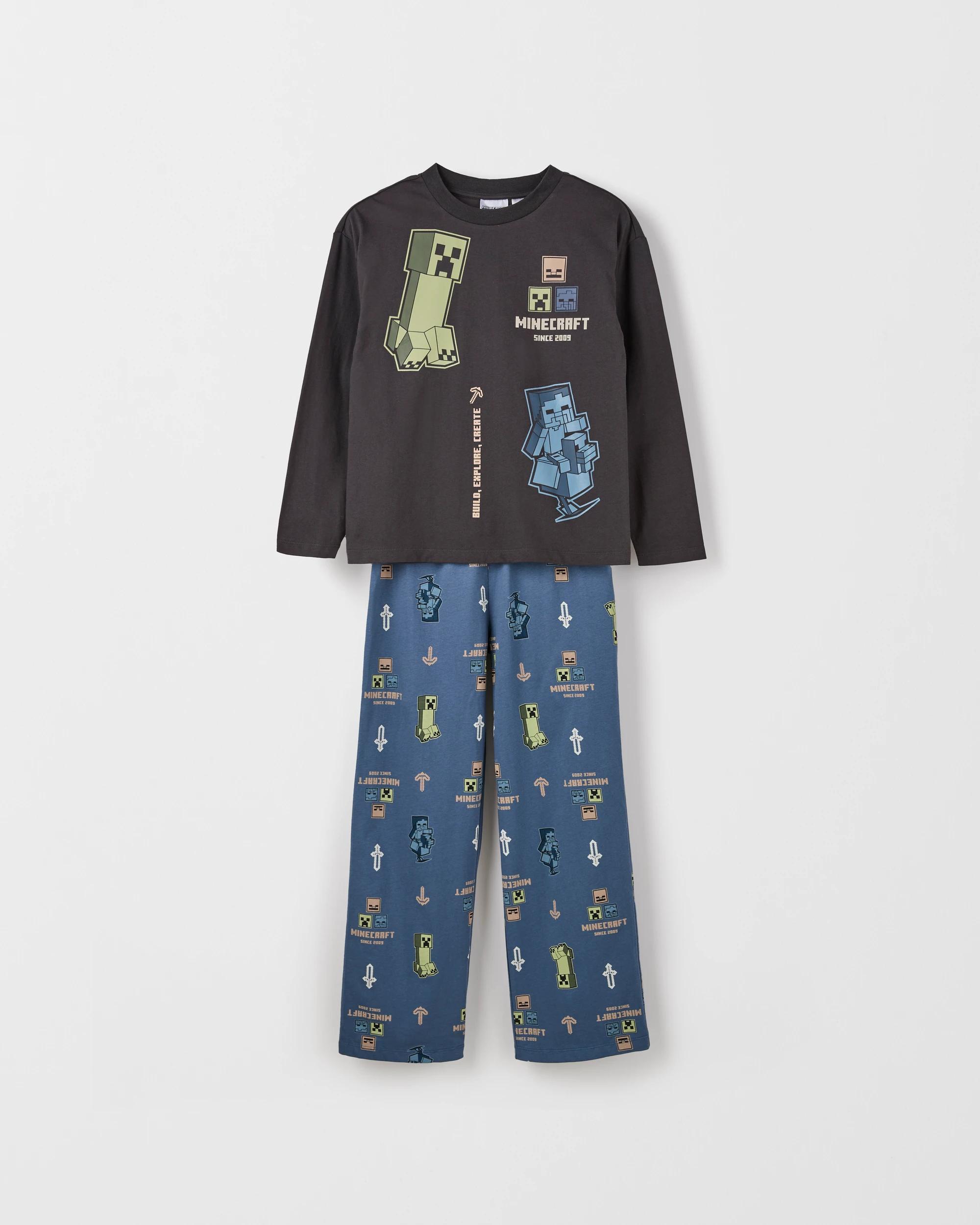 5 Minecraft Australian Cotton Older Boys Jersey Pyjama Set MINECRAFT, 5 of 8