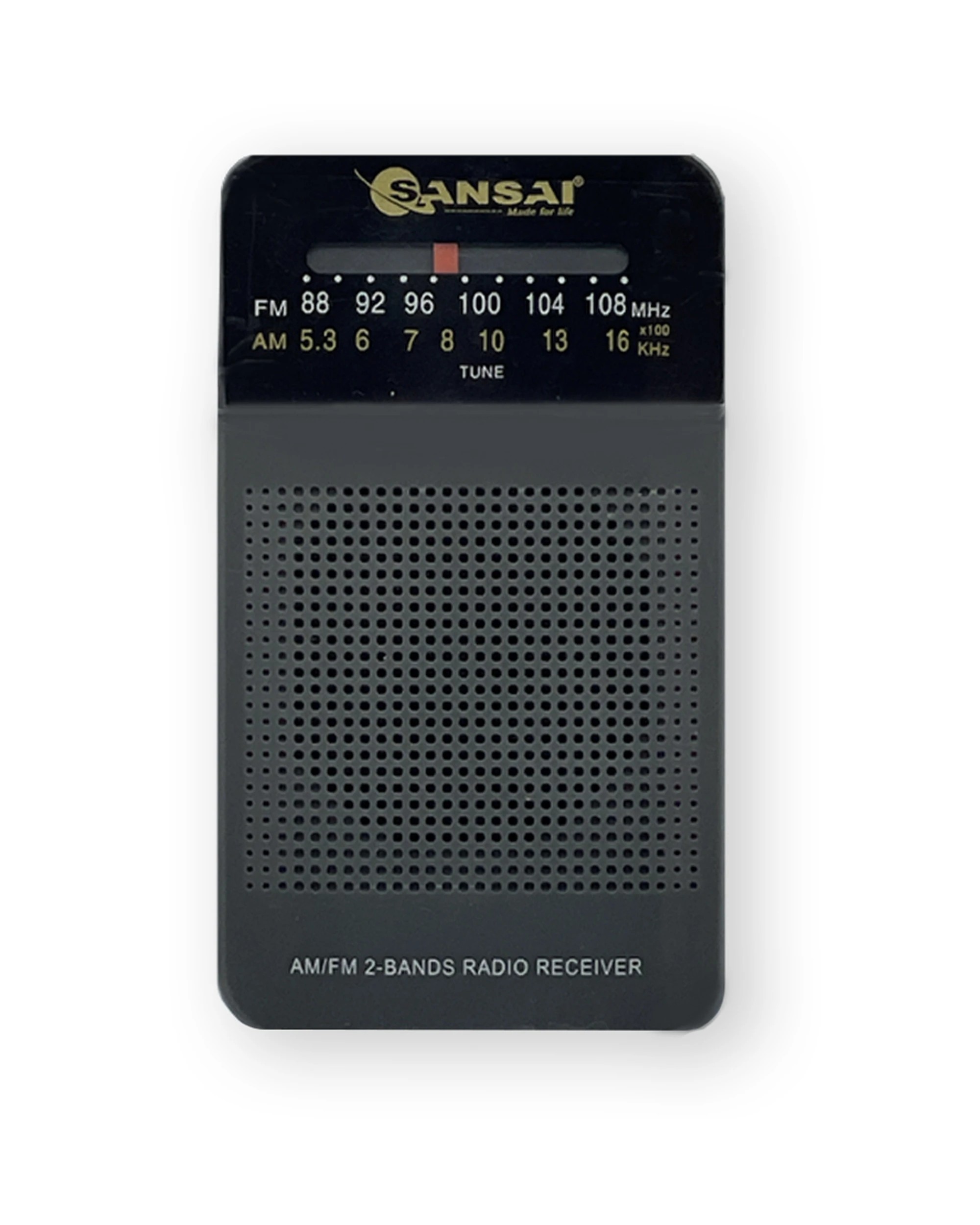 2 Sansai AM FM Mega Bass 2-Band Portable Speaker Radio Receiver 11.7cm - Grey, 2 of 3