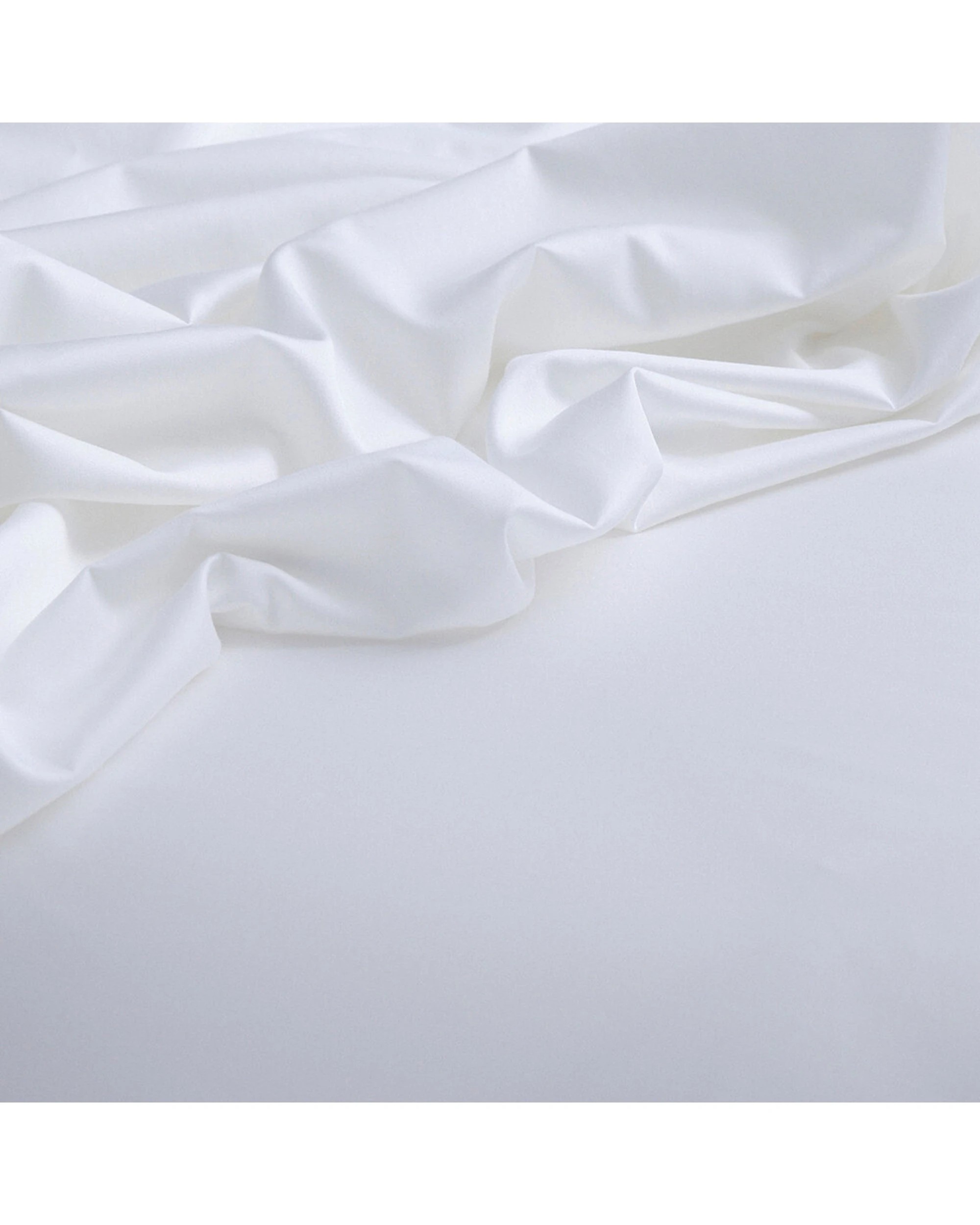 2 Canningvale Carrara Alessia Bamboo Cotton Sateen Fitted Sheet Set - Queen Bed - White, 2 of 3