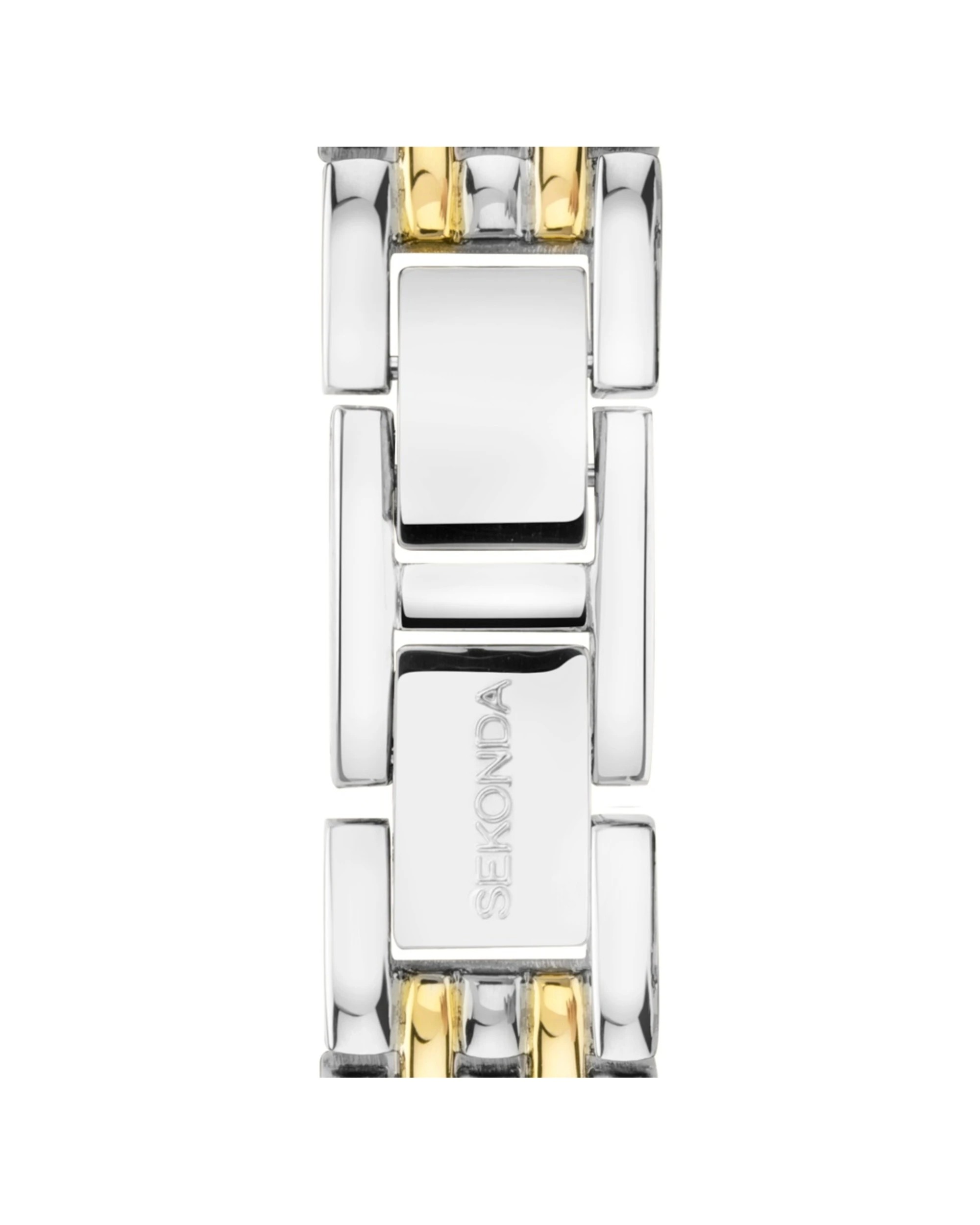 6 Sekonda Monica Watch Two-Tone Gold Silver Stainless Steel Band 20mm Case, 6 of 7