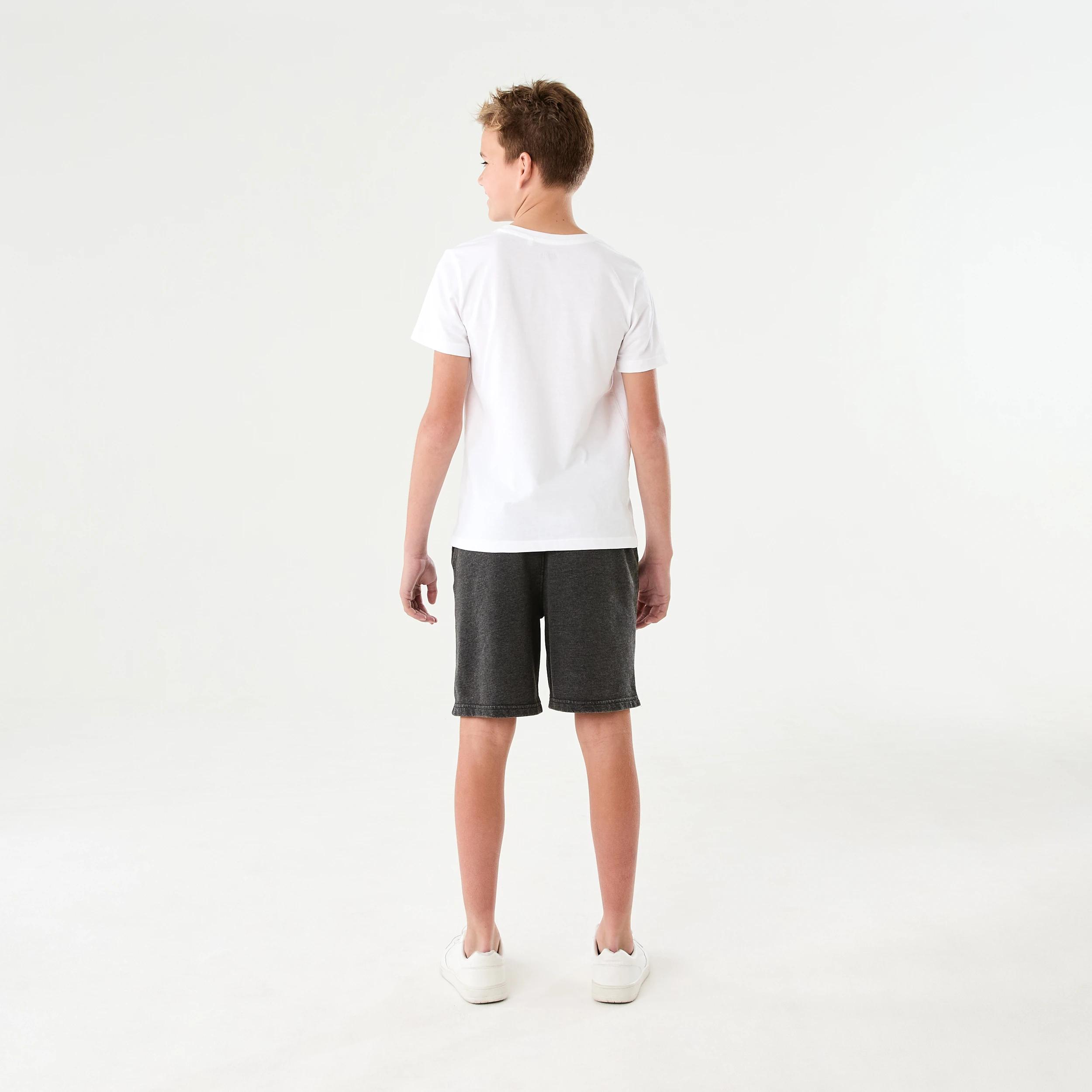 6 Washed Knit Shorts BLACK, 6 of 6