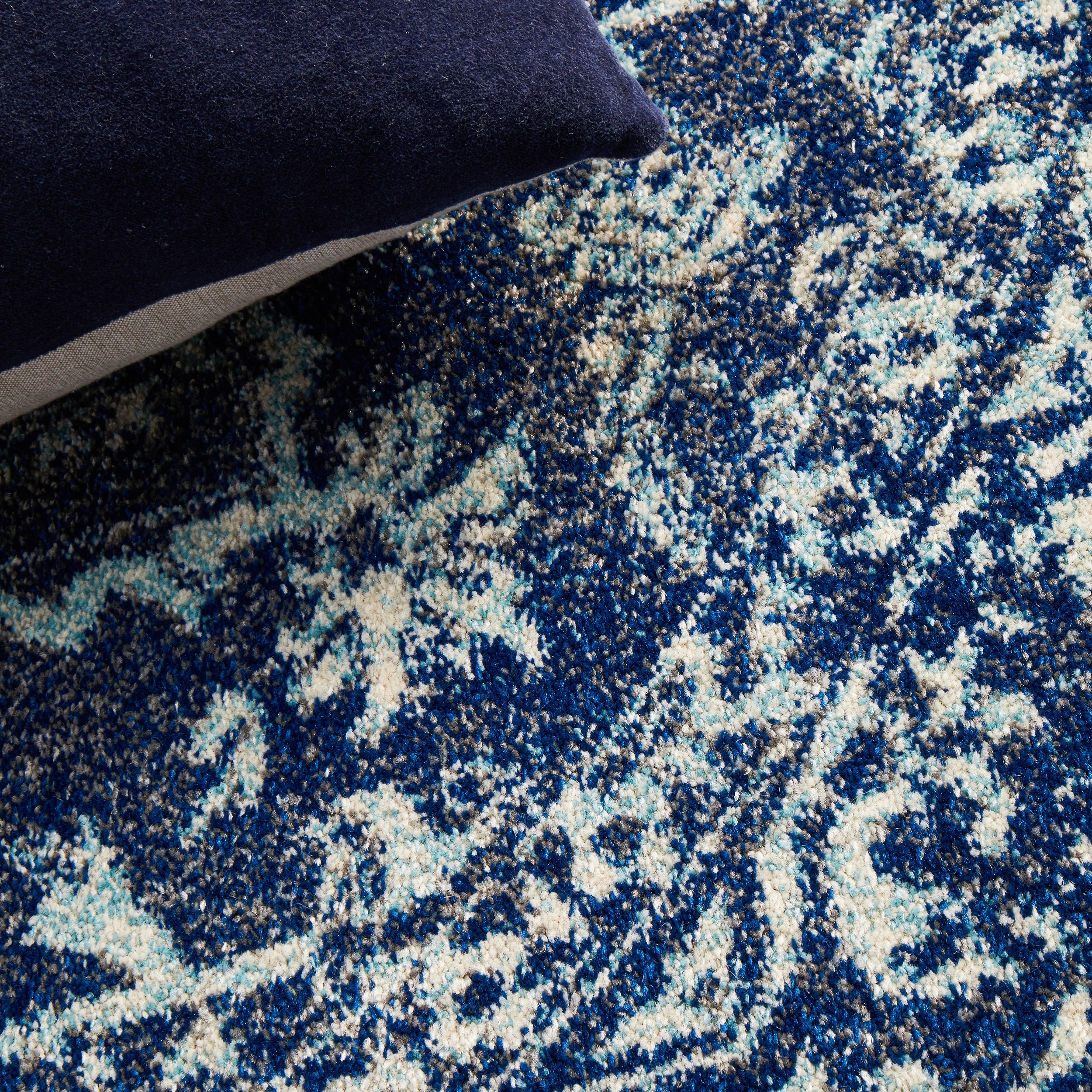 8 Common Ground Rugs Encore 253 240x240 cm Rug - Blue, 8 of 8