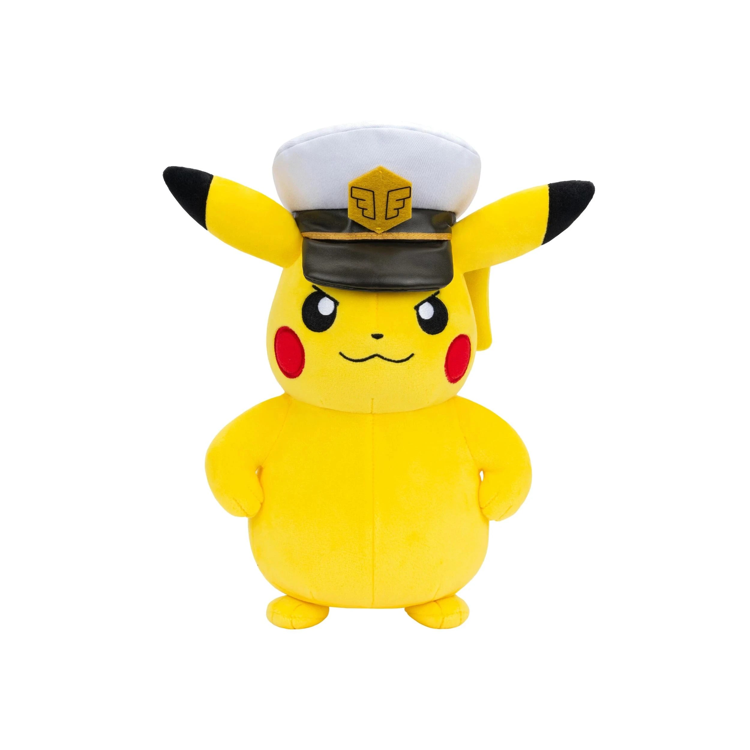 4 Pokemon Captain Pikachu 24cm Plush Toy - Yellow, 4 of 4