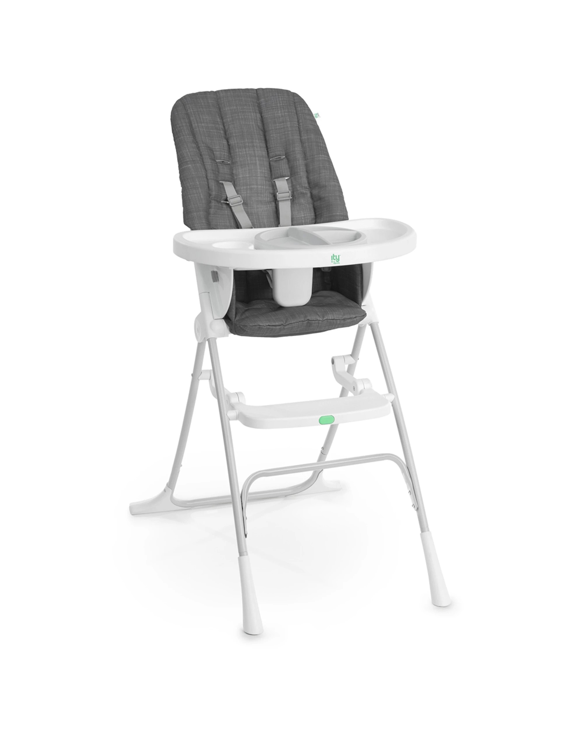 1 Ingenuity Sun Valley Compact Folding Baby High Chair 6 Months To 3 Years - Grey, 1 of 6