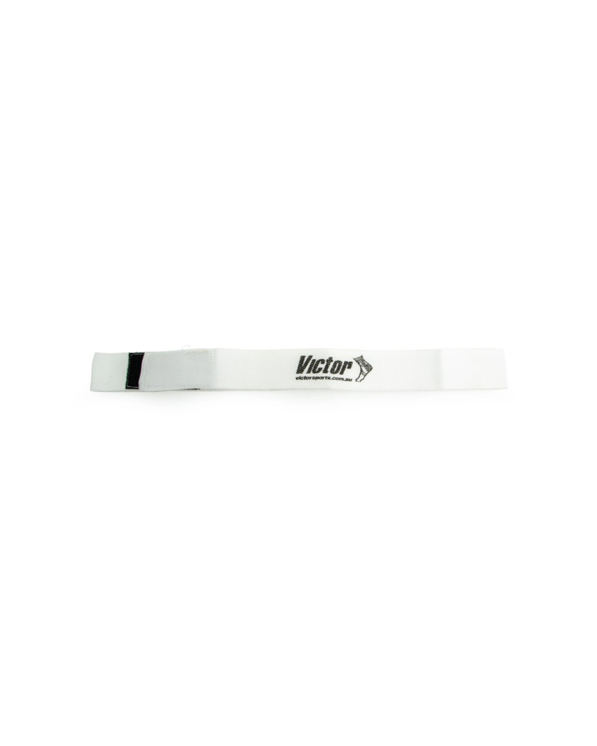1 Victor Sports Nylon Sash Hook Loop Fastener Adjustable 5x100cm Durable - White, 1 of 2