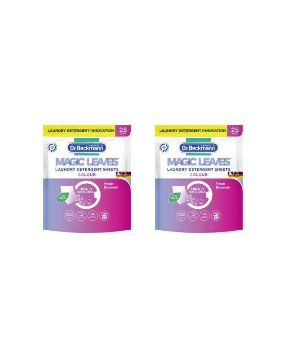 Dr Beckmann Magic Leaves Colour Clothes Laundry Detergent 2 Pack - Multi
