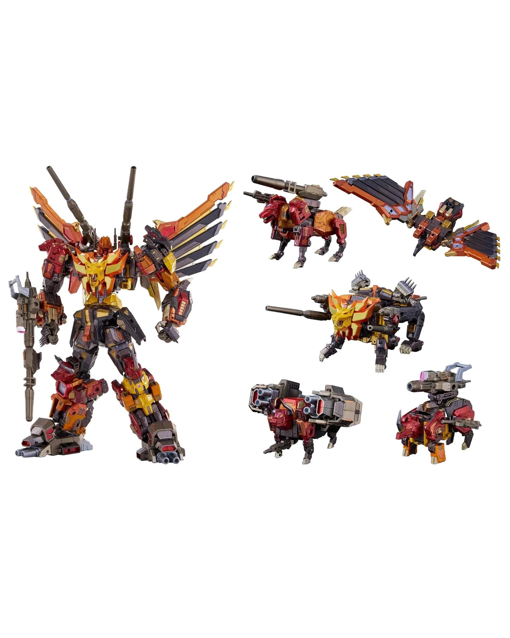 1 Transformers Takara Tomy AM-T02 Predaking Action Figure, 1 of 9