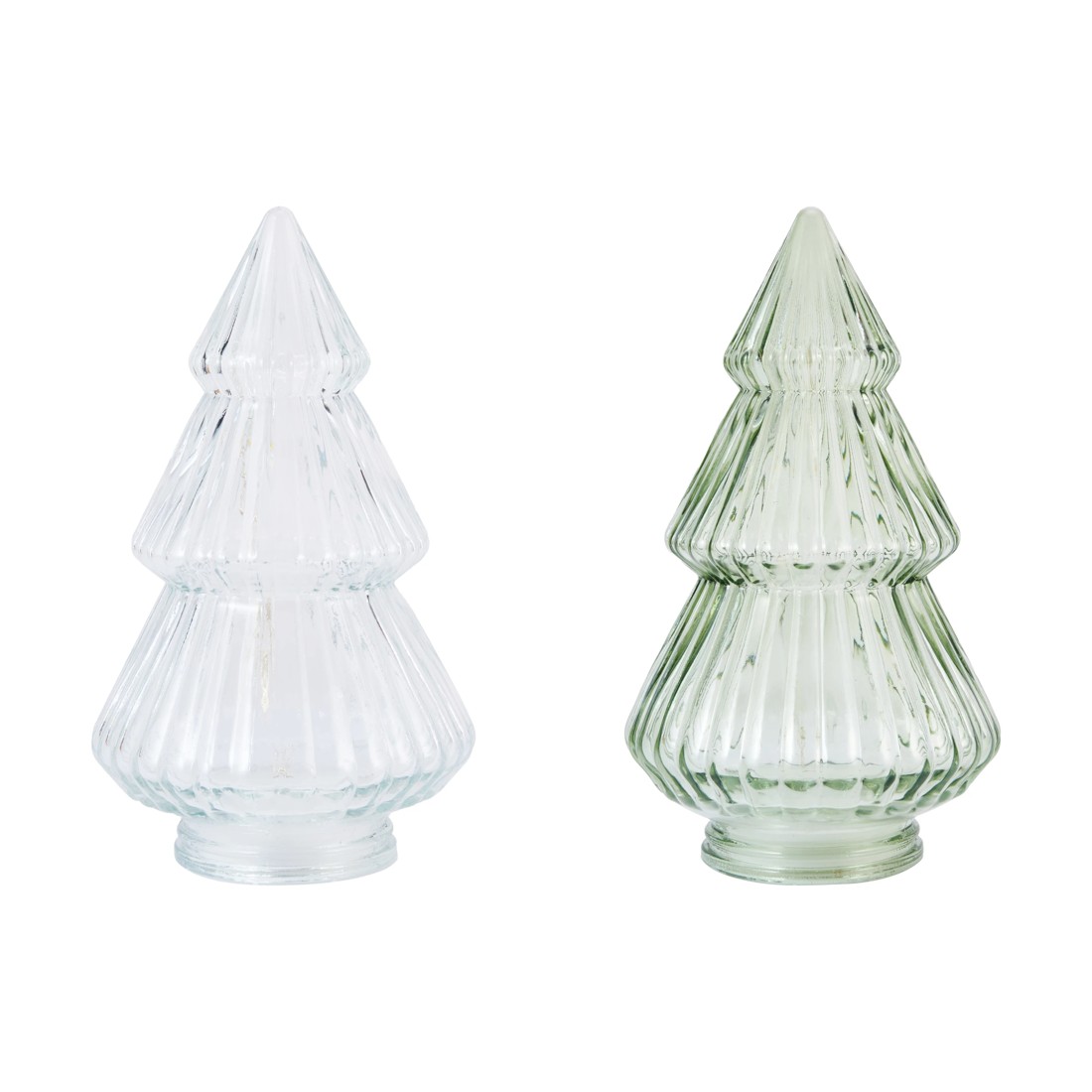 2 Light Up Glass Tree - Assorted, 2 of 6