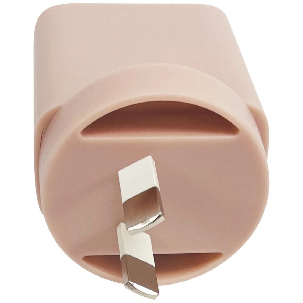 3 Otto 30W 2-Port USB-C + USB-A Wall Charger Pastel Pink, 3 of 7