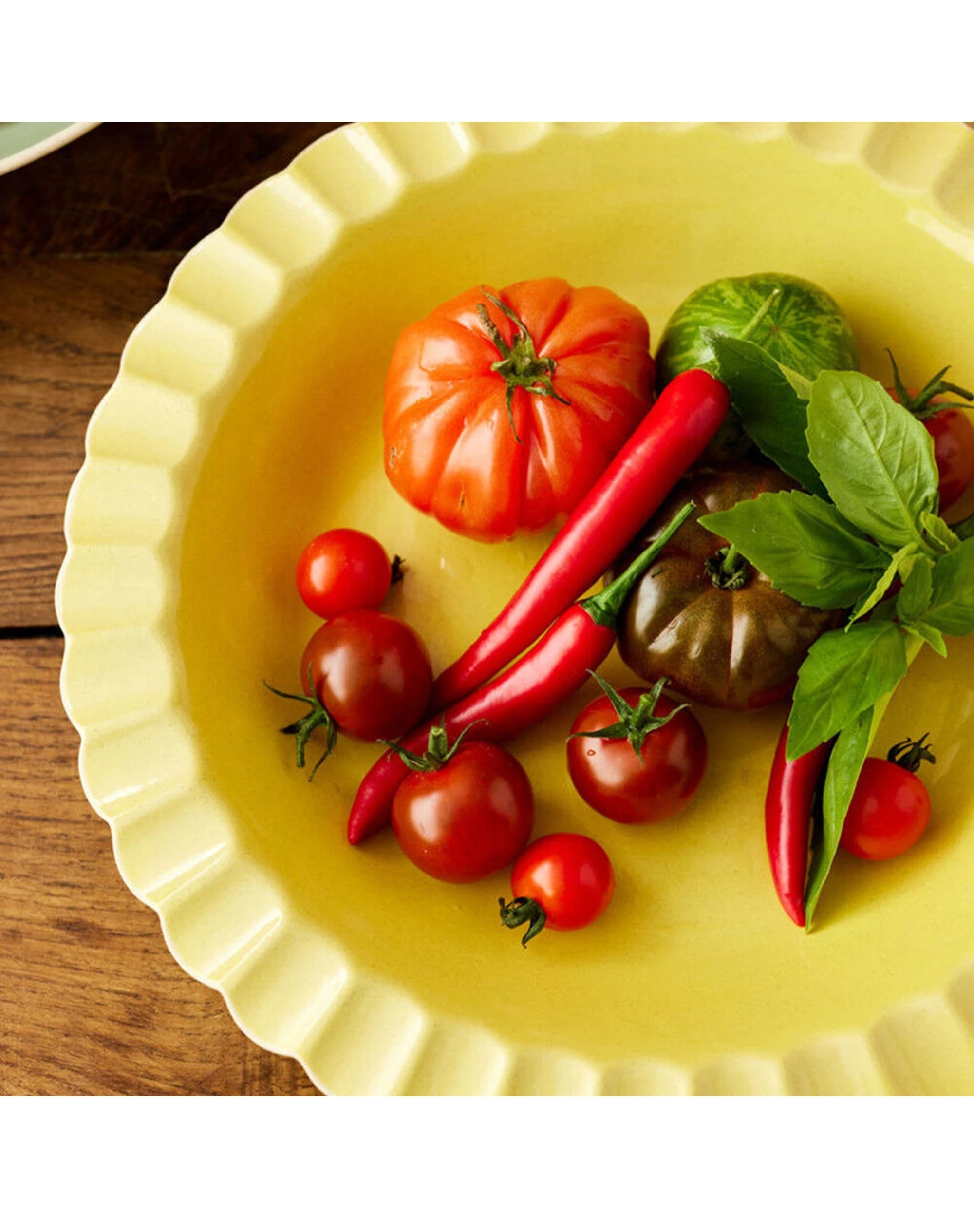6 Jamie Oliver 2PK Stoneware Big Love Super Server Dishware 34x5cm - Yellow, 6 of 6
