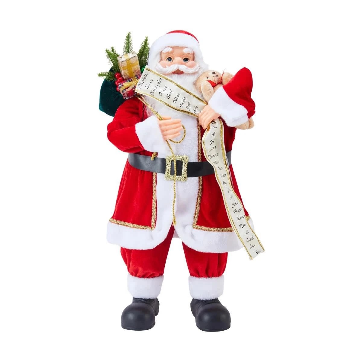 2 Light Up Traditional Santa, 2 of 6