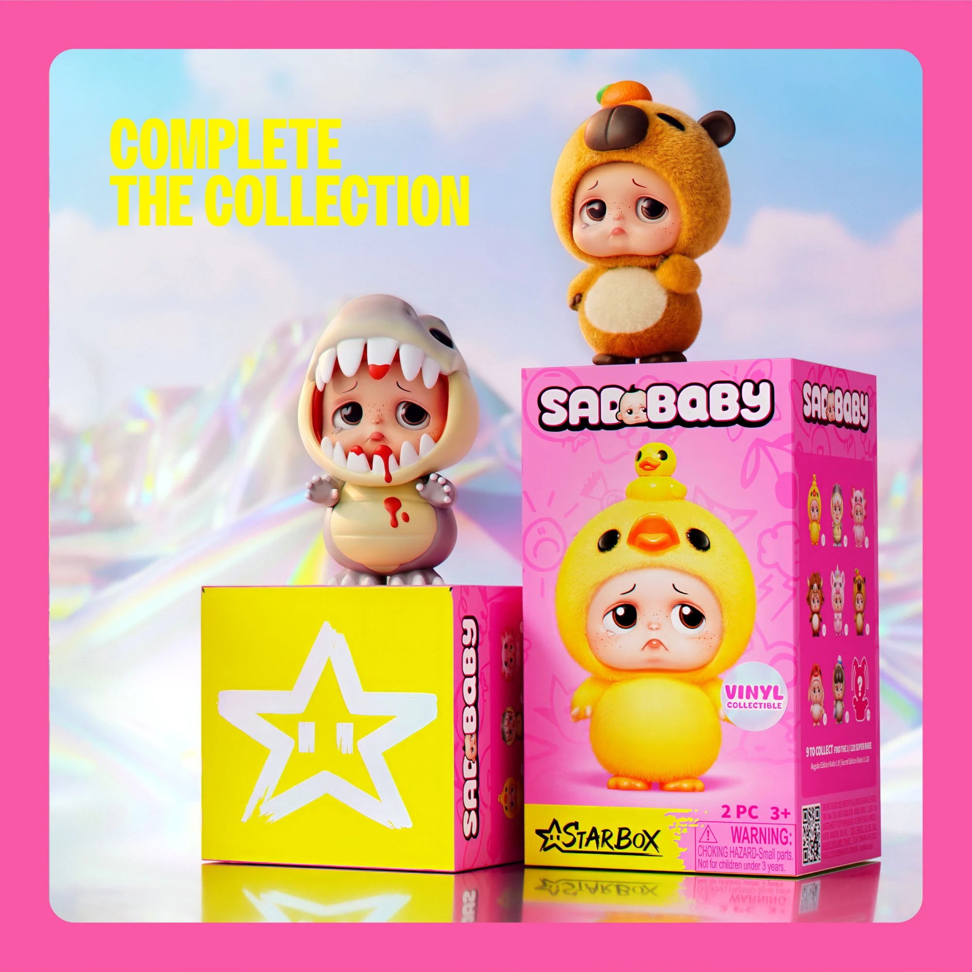7 Starbox Sad Baby Animals by Starbox - Assorted, 7 of 9