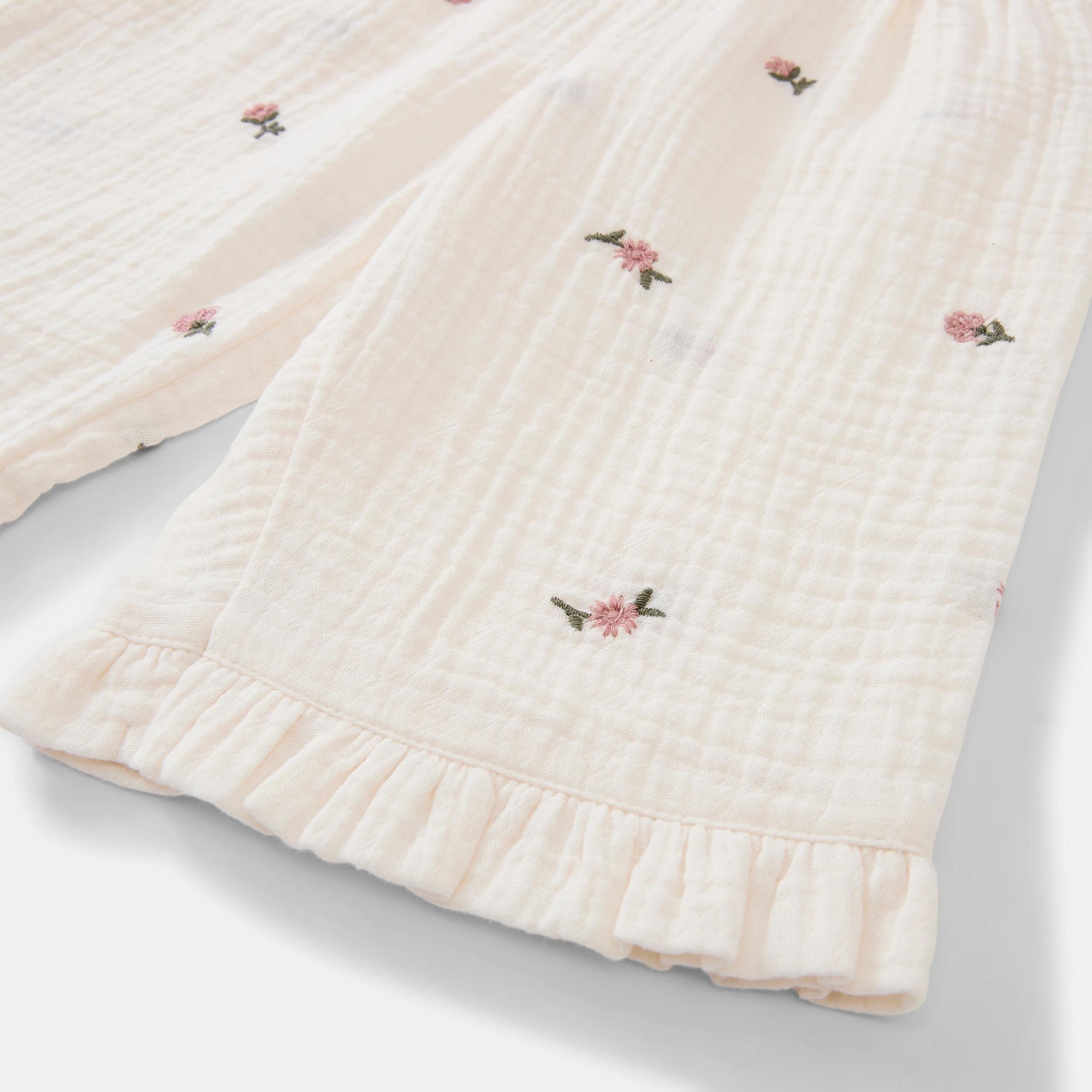 4 Frill Hem Pants Vam Flr, 4 of 4