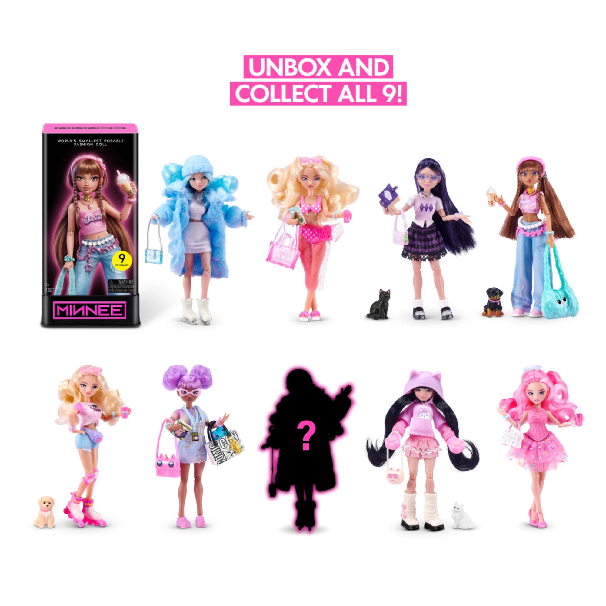 3 ZURU Minnee Fashion Doll Blind Box - Assorted, 3 of 10