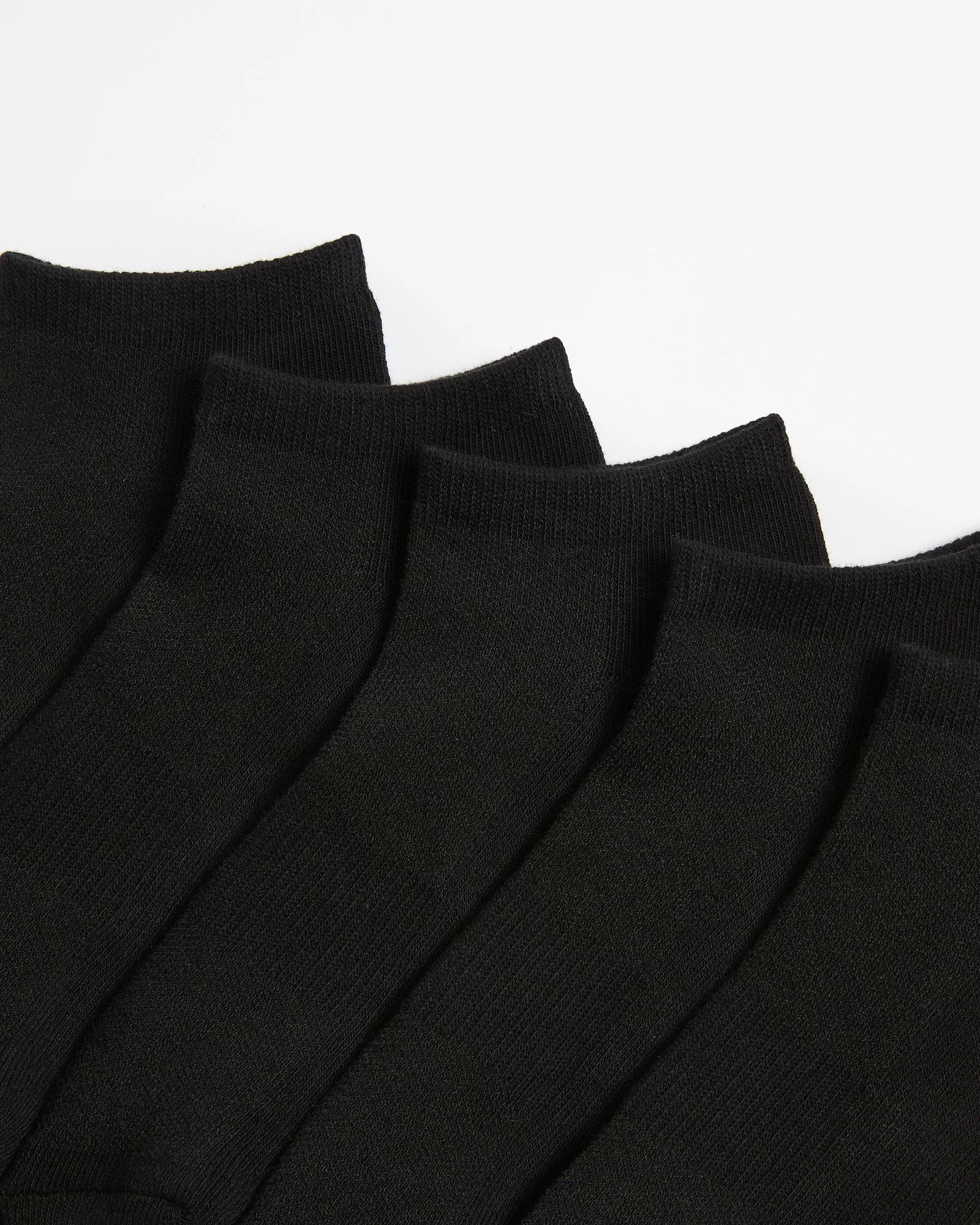 2 Target Active 5 Pack Low Cut Sports Socks BLACK, 2 of 3