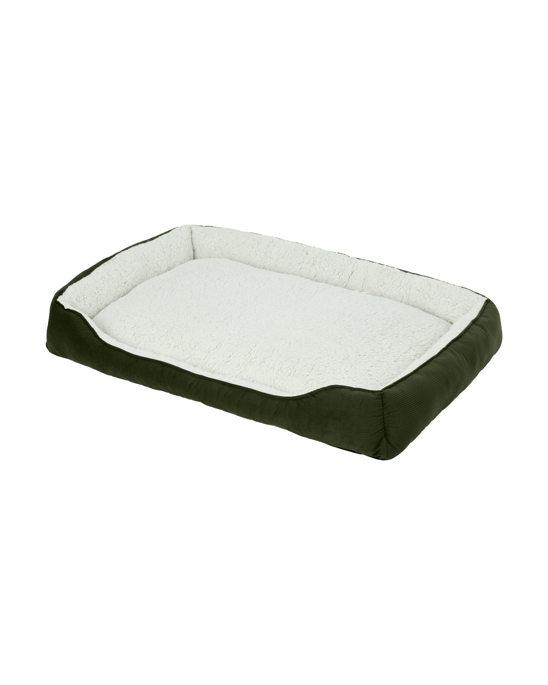 1 Pet Bed Lounge Corduroy - Extra Large, Green, 1 of 8