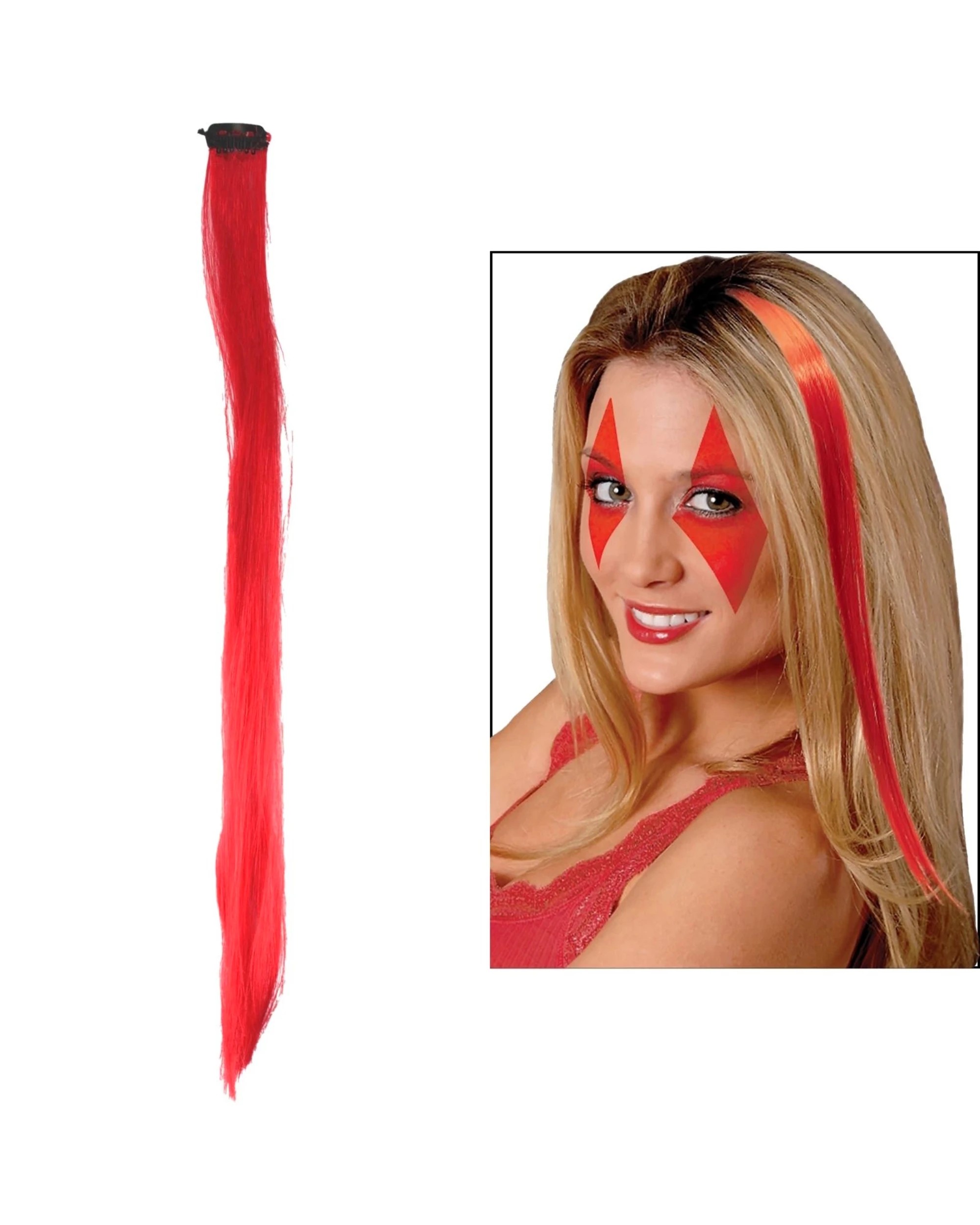 1 Anagram Clip In Hair Extension - Red, 1 of 1