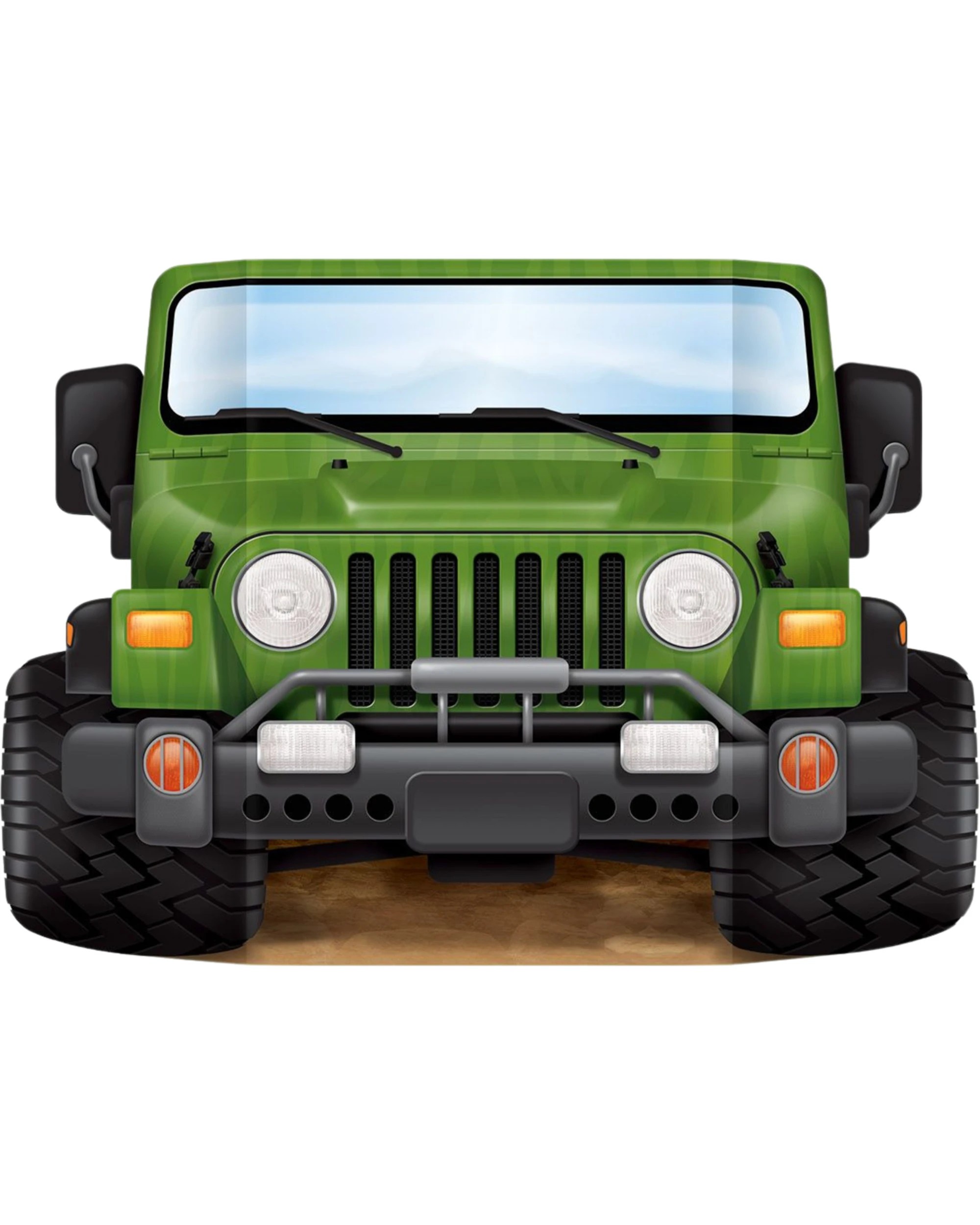 1 Beistle Jungle Safari Jeep Party Photo Prop, 1 of 3