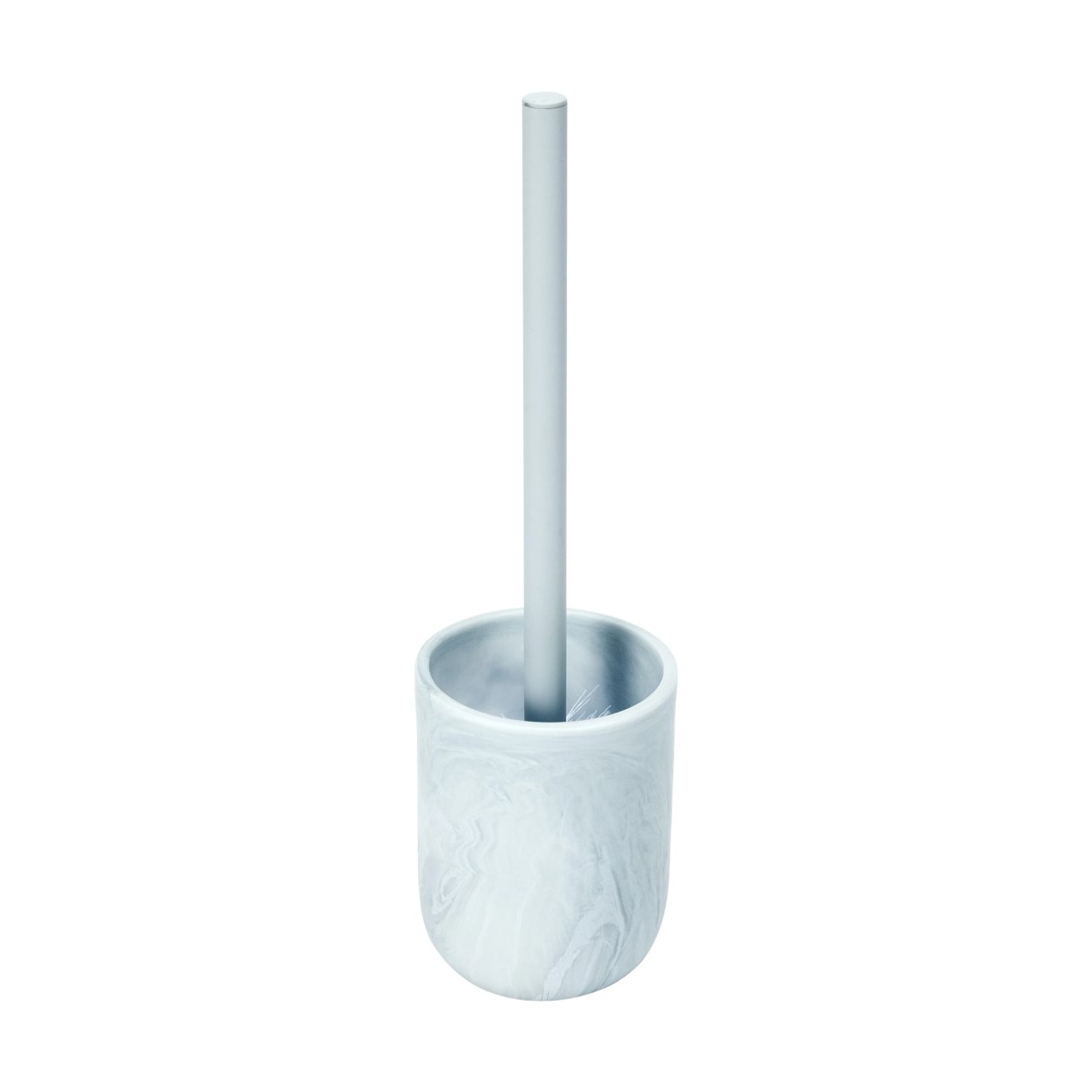 2 Resin Toilet Brush - Blue, 2 of 6