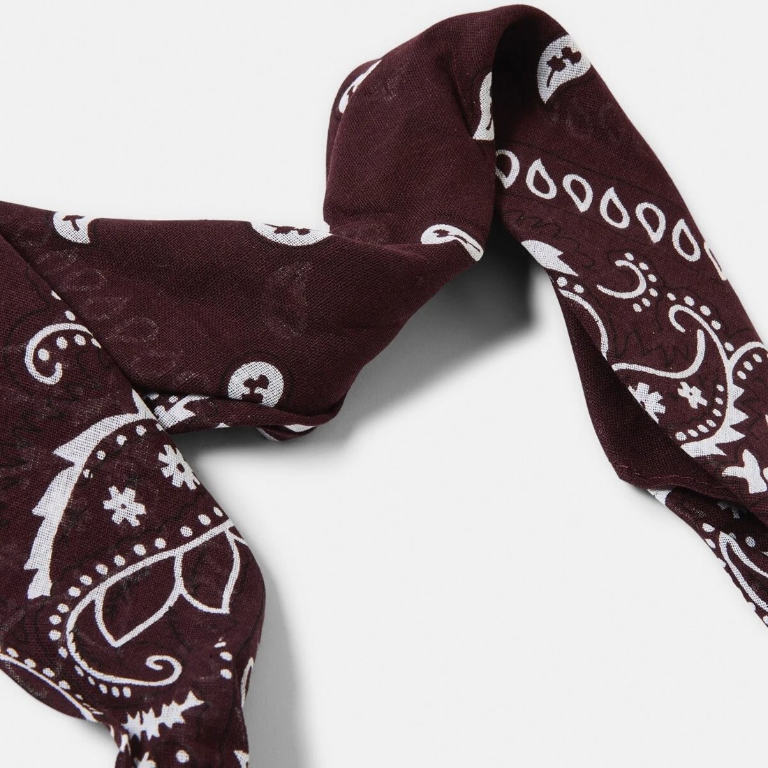 4 Paisley Hair Bandana - Brown, 4 of 9