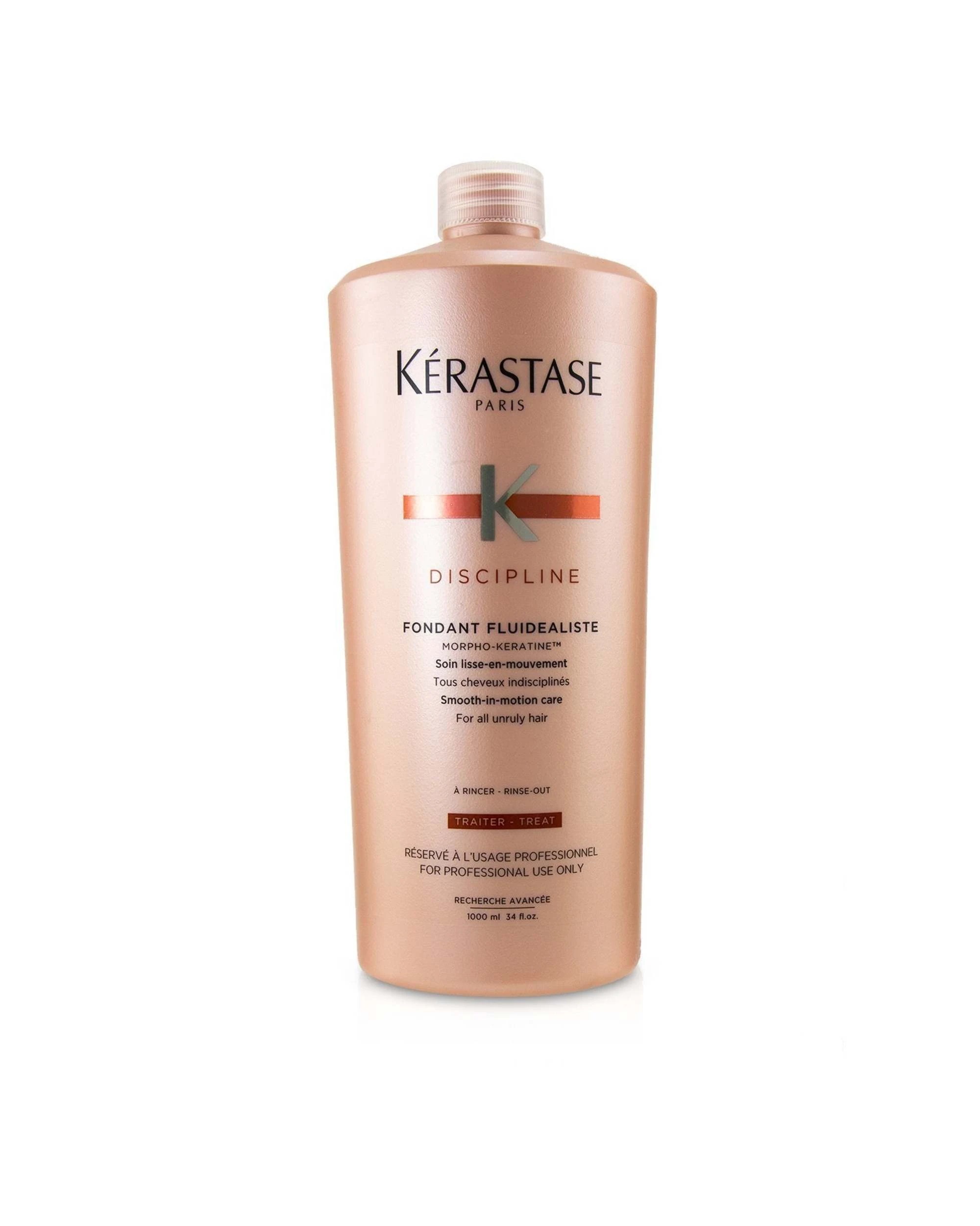 3 Kerastase Discipline Fondant Fluidealiste Smooth-in-Motion Care (For All Unruly Hair)  1000ml/34oz, 3 of 4