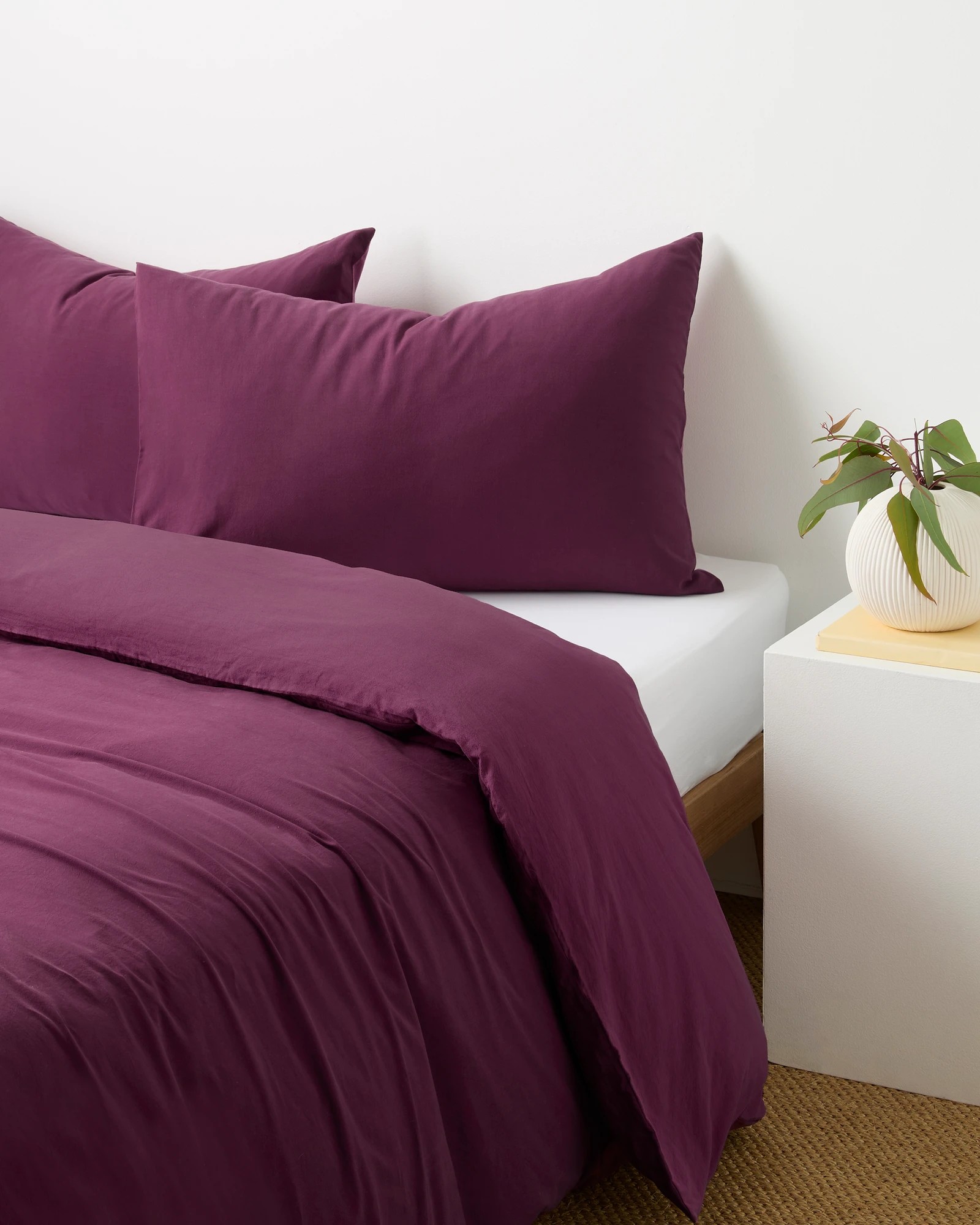 1 Arlo Stonewash 2 Pack Pillowcases
 - Queen Bed
 - Pink, 1 of 2