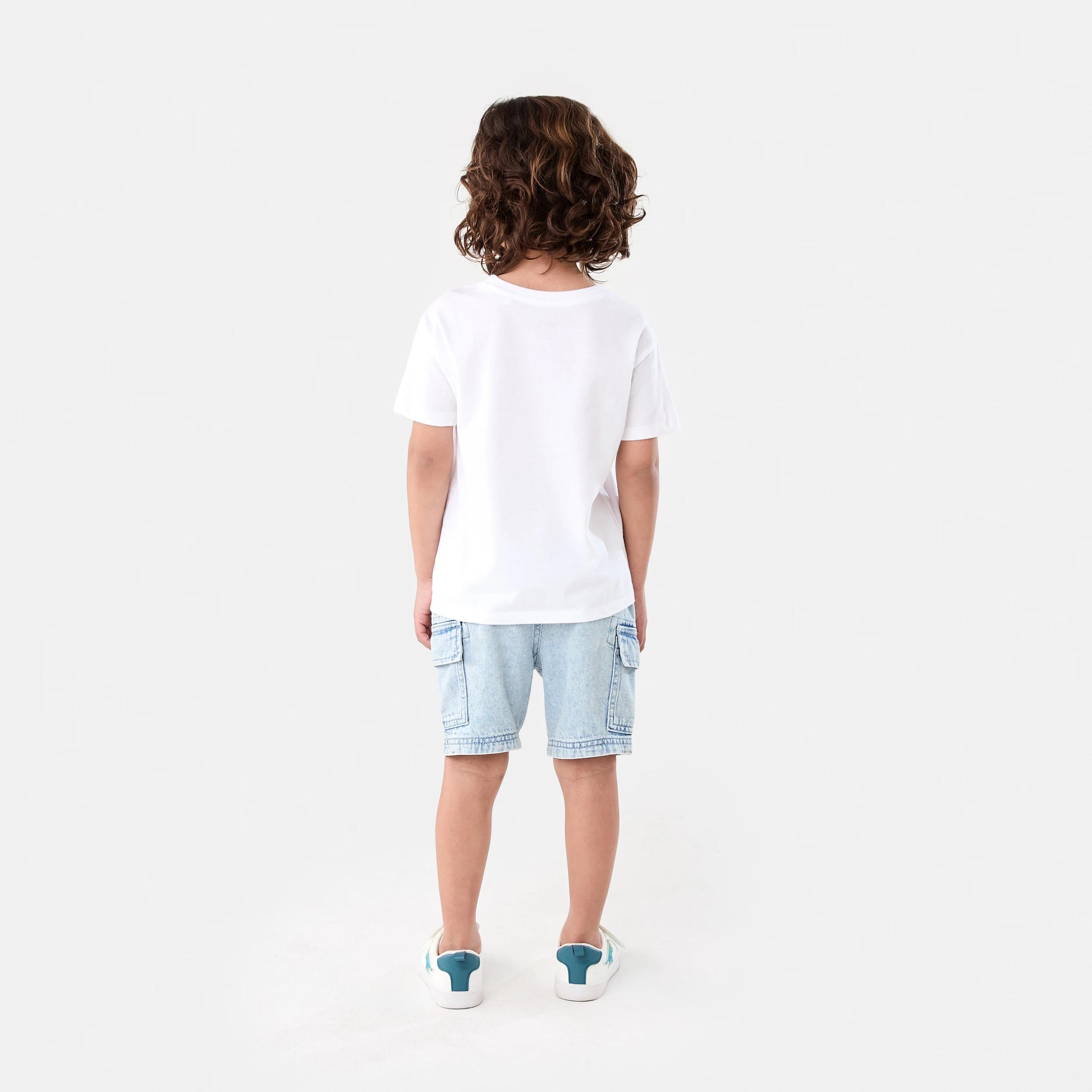 7 Cargo Denim Shorts BLEACH WASH, 7 of 7