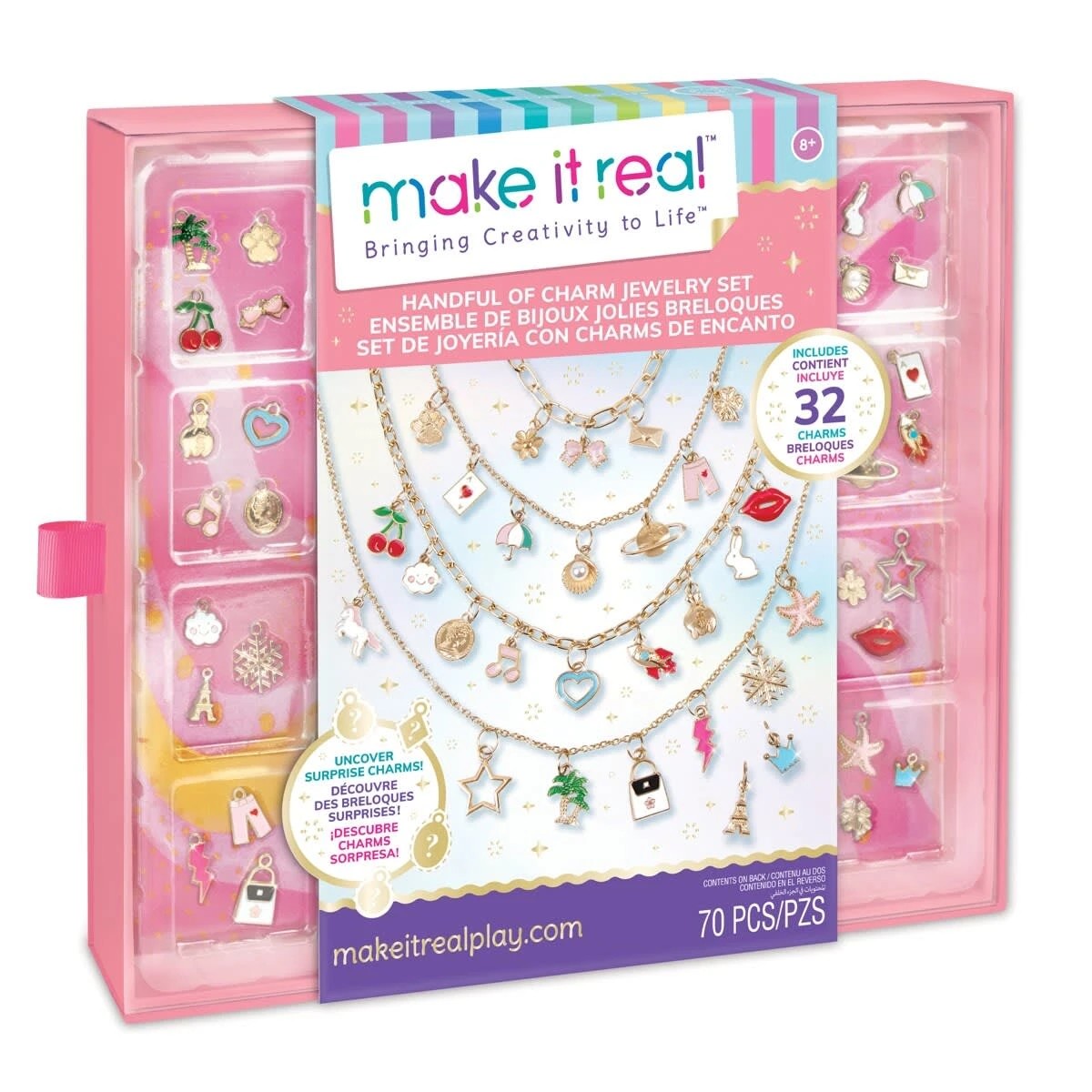 1 70 Piece Make It Real Handful of Charm Jewelry Set, 1 of 6