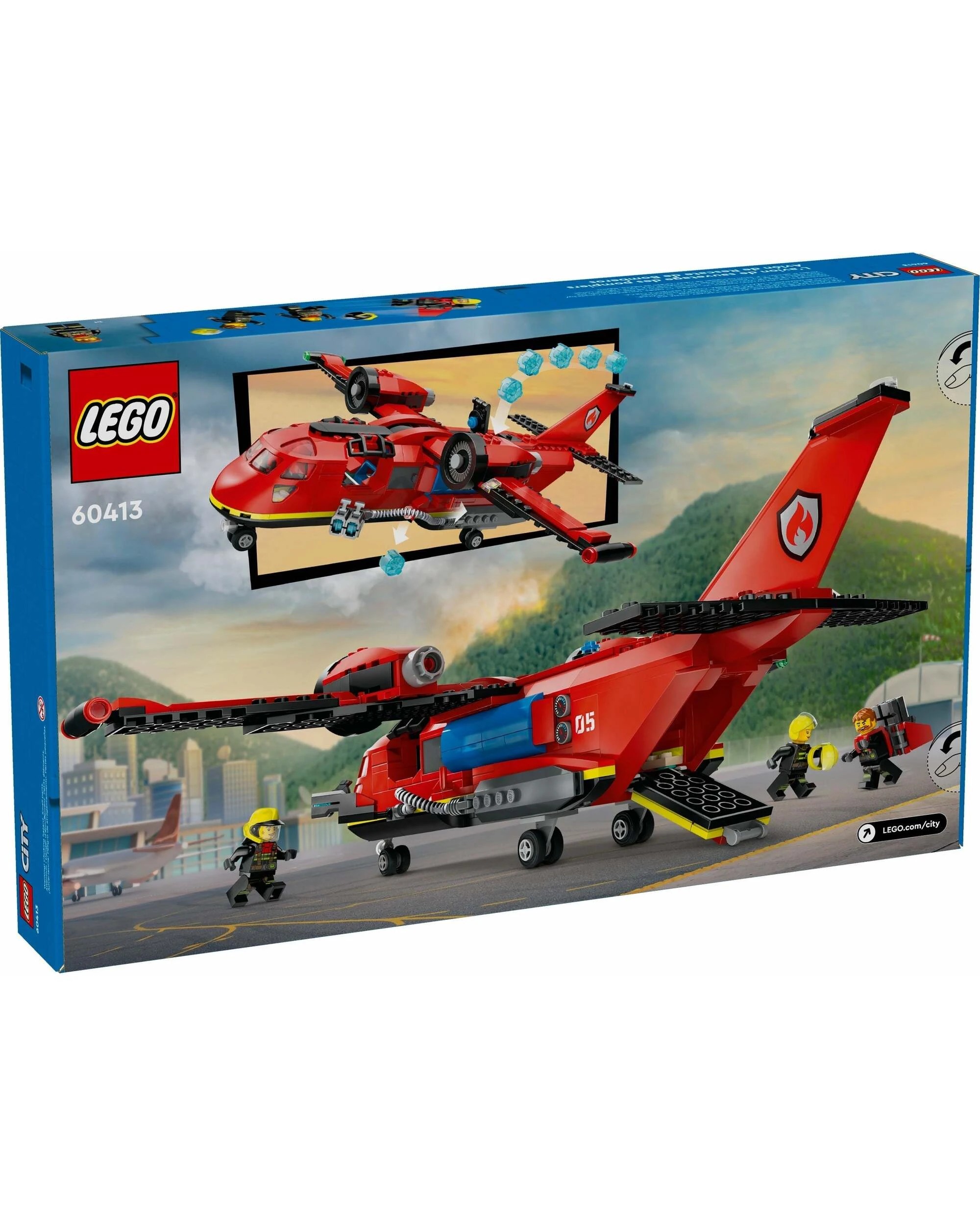 5 LEGO City 60412 Fire Rescue Plane, 5 of 5