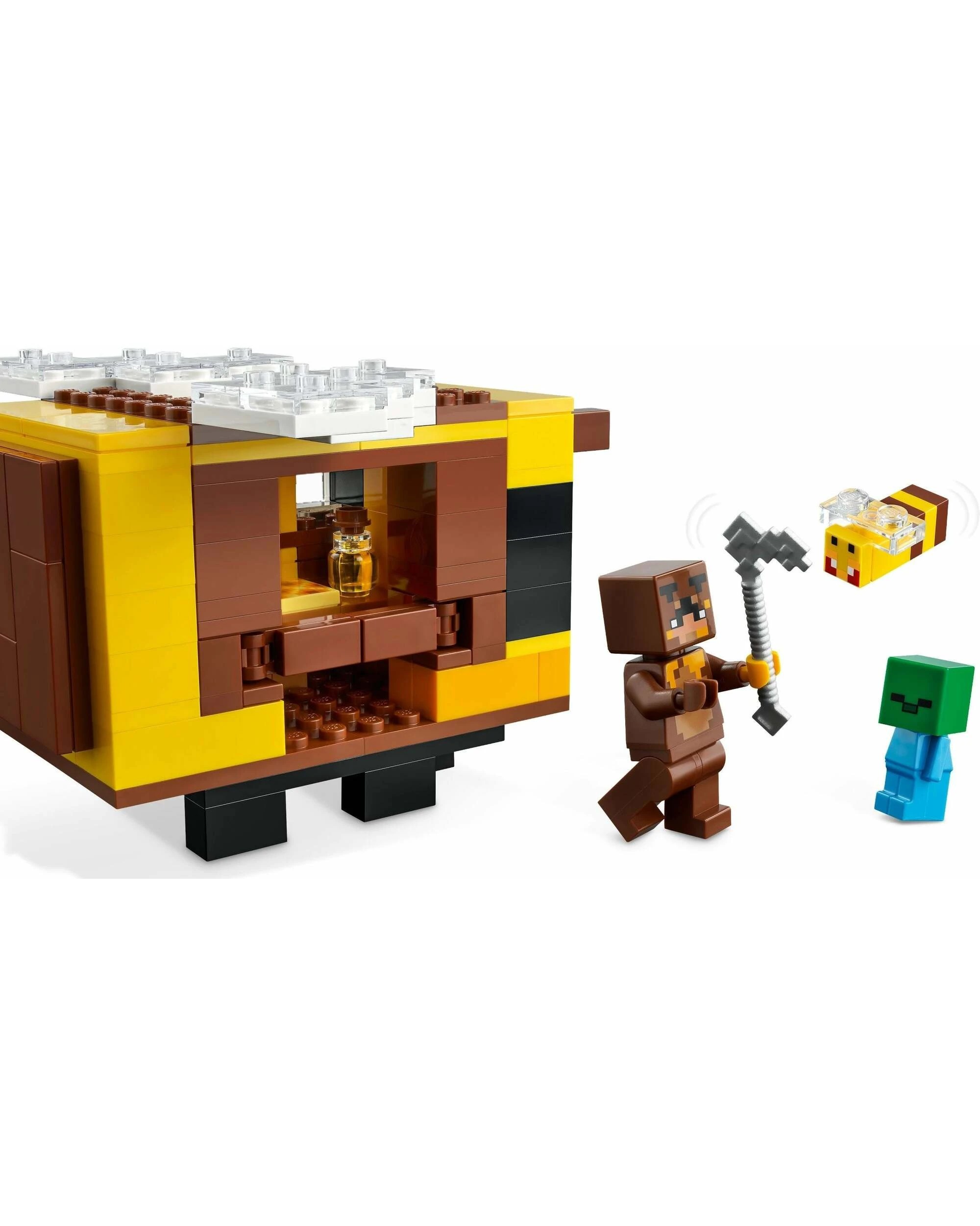 3 LEGO Minecraft Series 21241 The Bee Cottage, 3 of 4