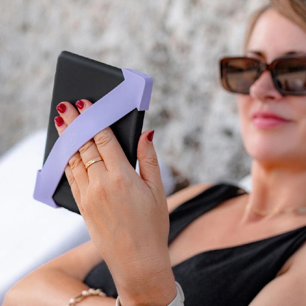 3 Strapsicle Silicone Straps for Kindle Large Lilac 2 Pack, 3 of 9