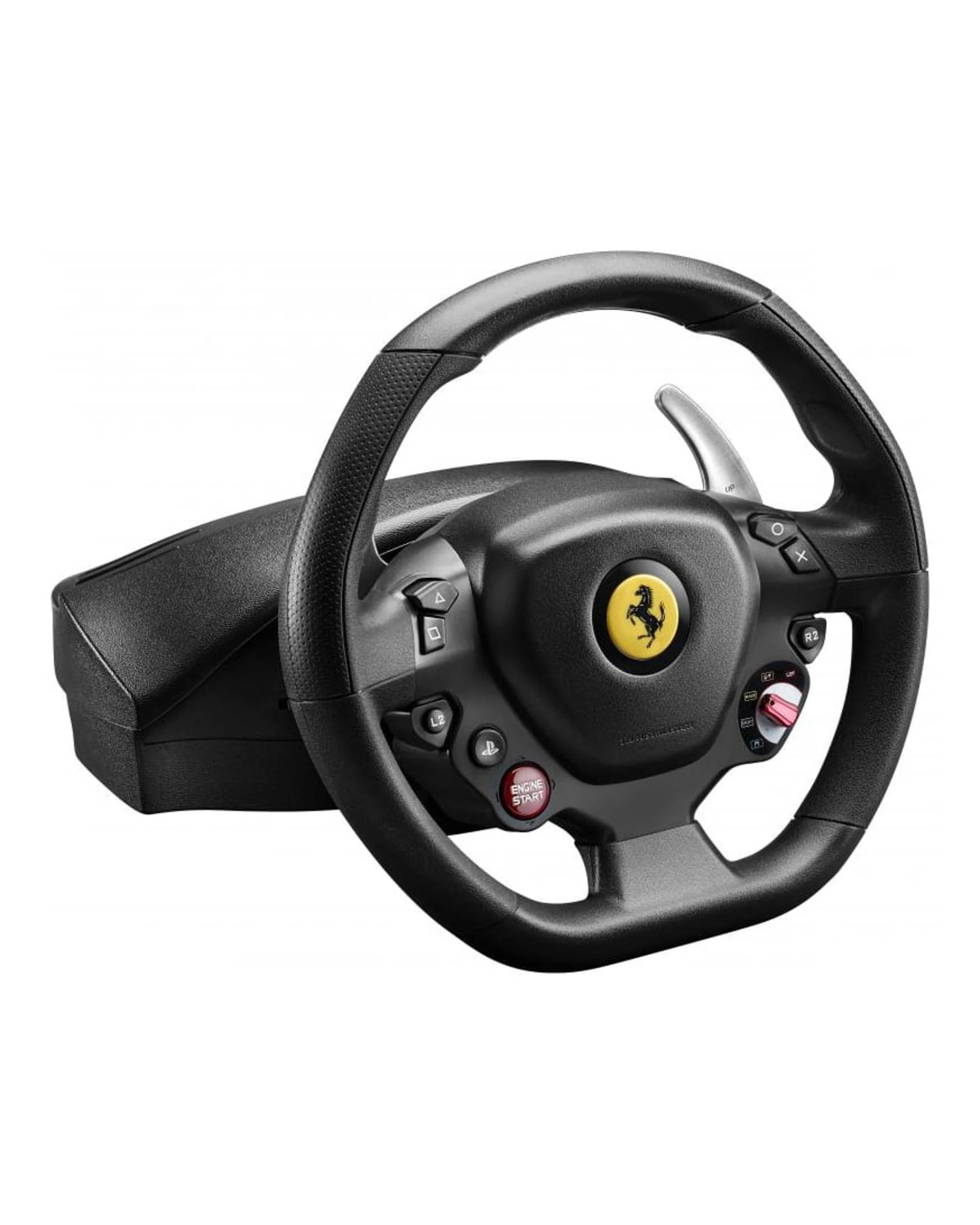 3 Thrustmaster T80 Ferrari 488 GTB Edition Racing Wheel for PS5, PS4, PC - Black, 3 of 5