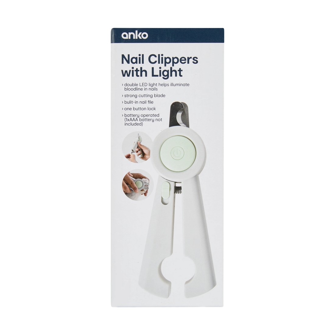 8 Nail Clippers with Light, 8 of 8