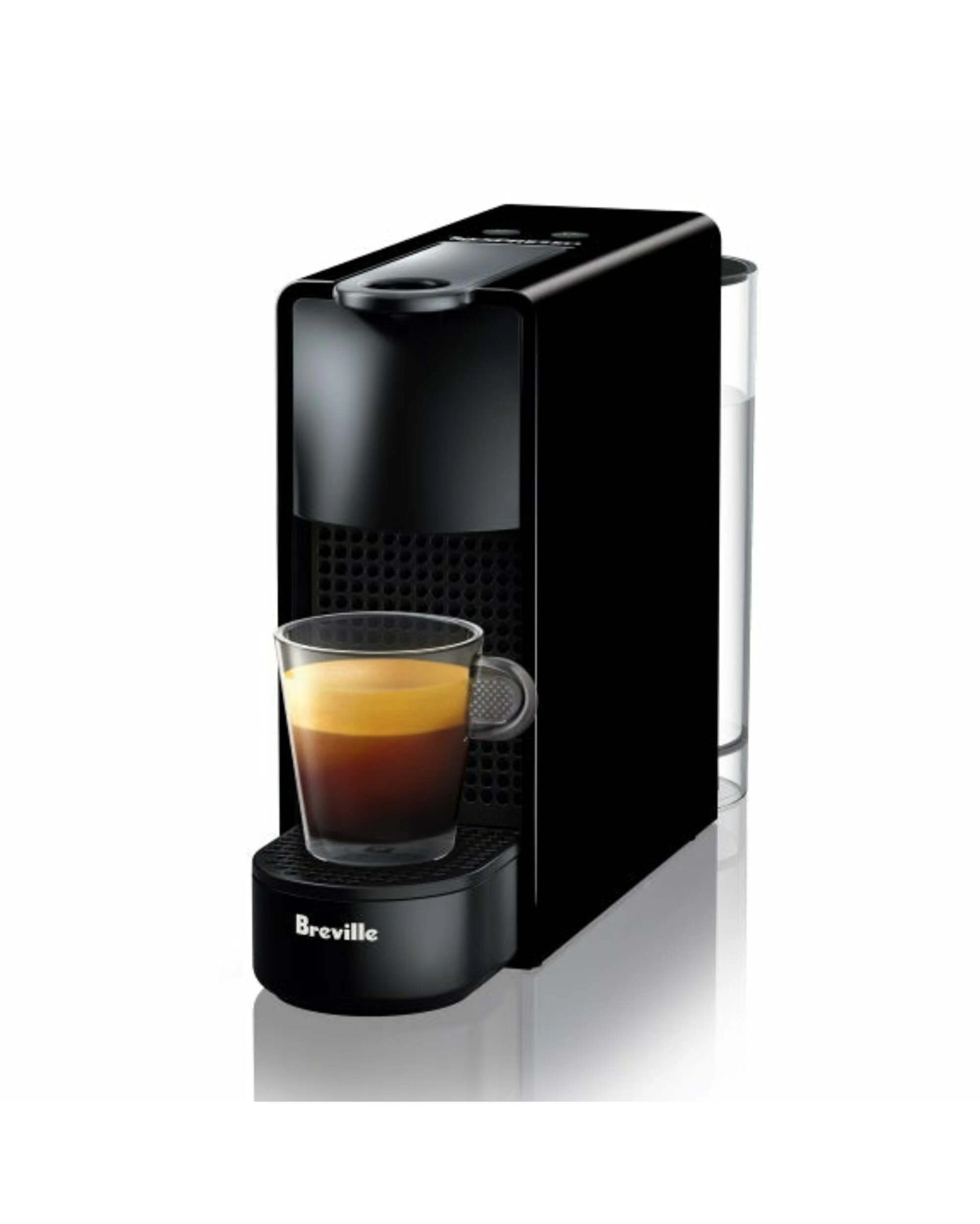 1 Breville Nespresso Mini Essenza Solo Coffee Machine - Piano Black, 1 of 4