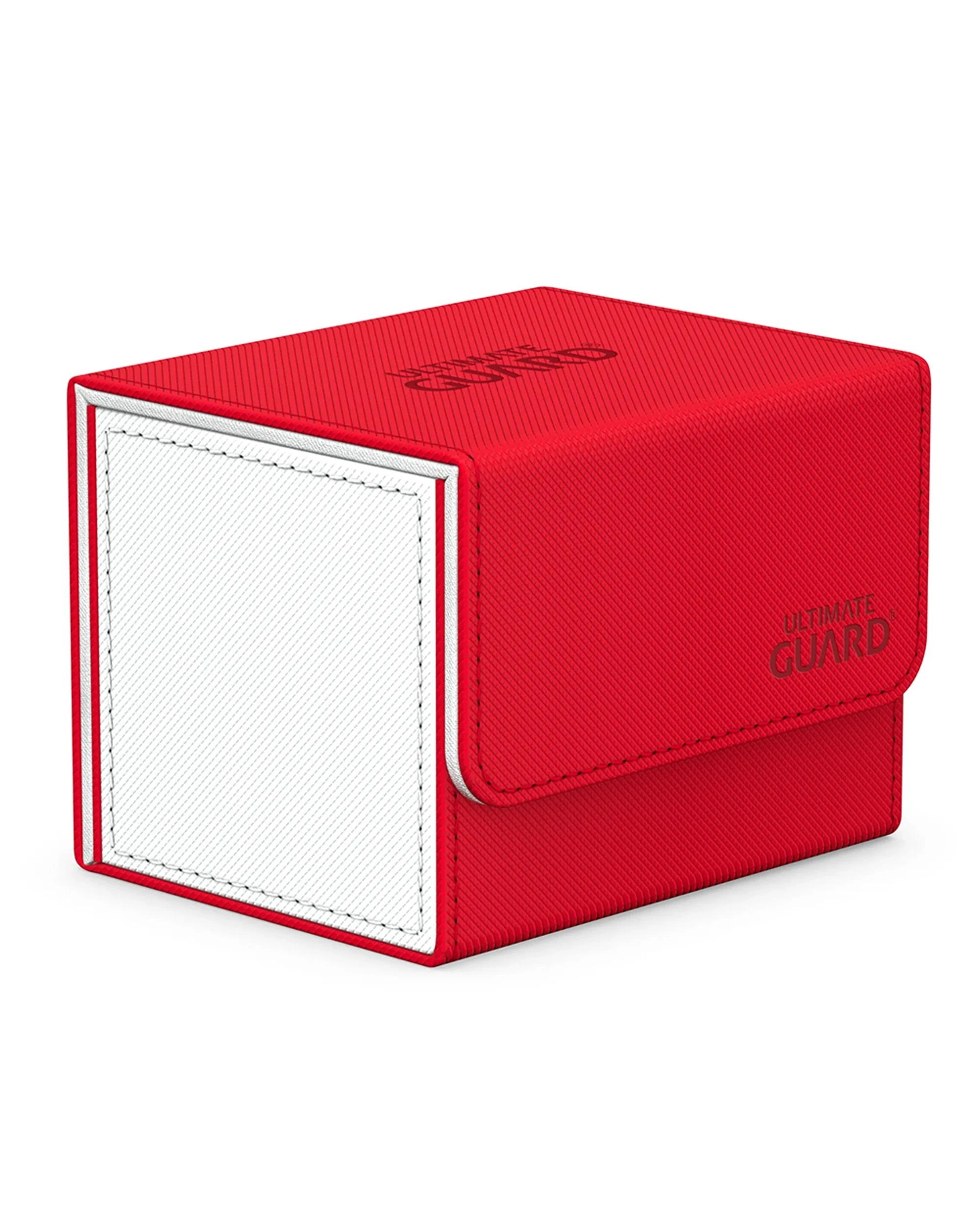 6 Ultimate Guard Sidewinder 100+ Synergy Deck Box - White/Red - Multi, 6 of 6