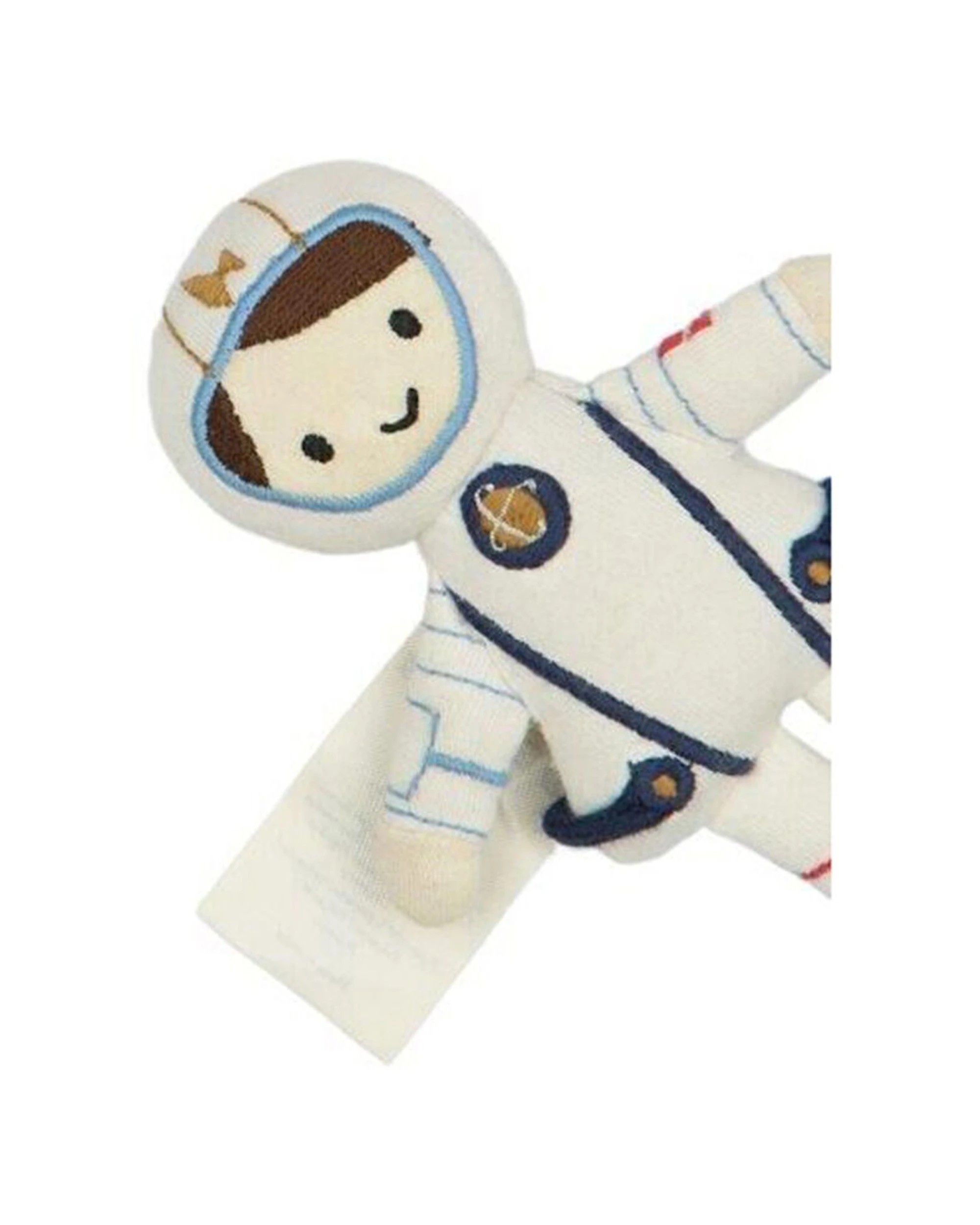 3 Fabelab Organic Soft Cotton Baby Infant Toy Pocket Friend Astronaut 14cm - Multi, 3 of 4