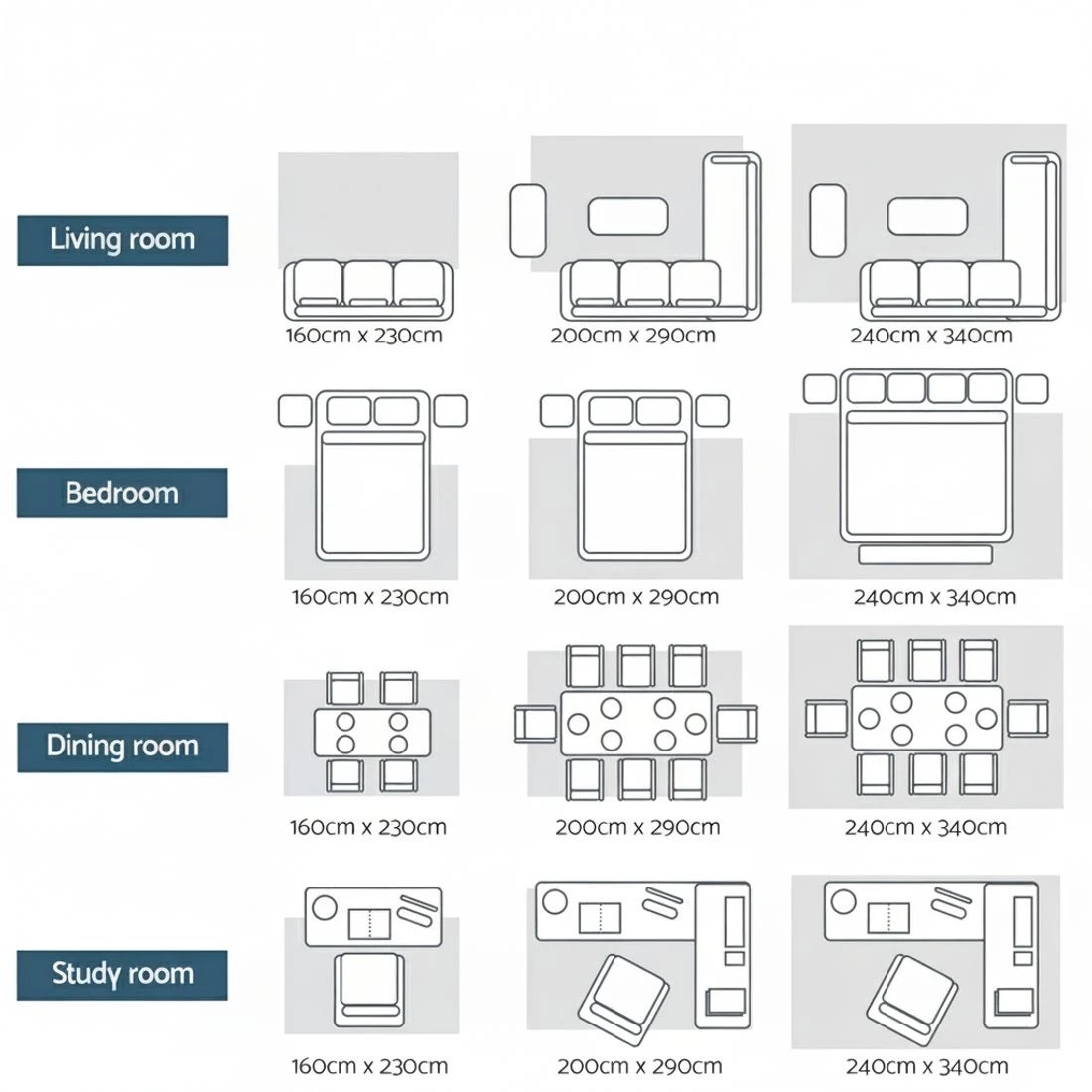 9 Artiss Washable Floor Rug 200X290cm Large Geometric Area Rug Modern Floor Carpet - Multi, 9 of 9