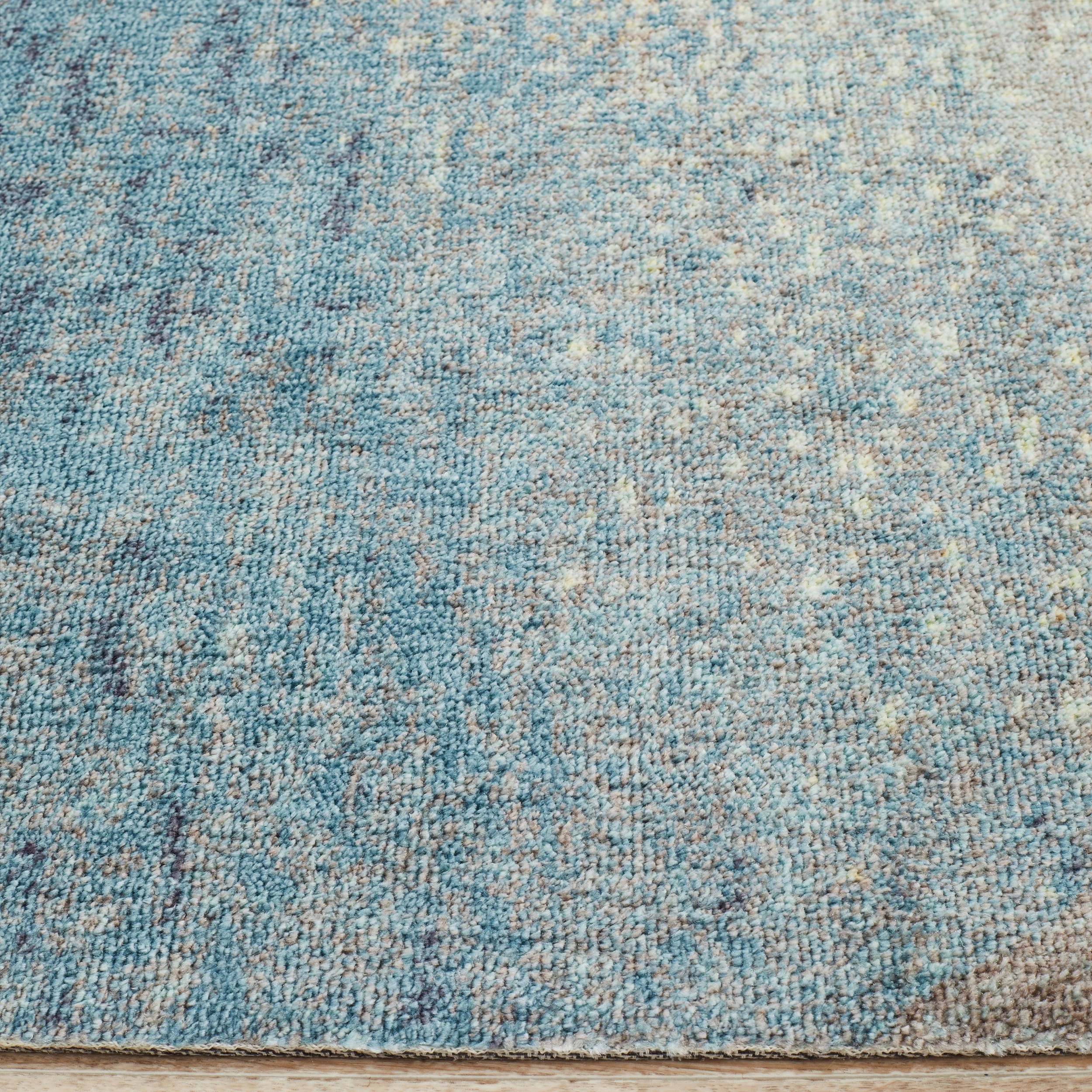 5 Common Ground Rugs Urbanite 563 400x76cm - Large Runner Rug - Blue, 5 of 7