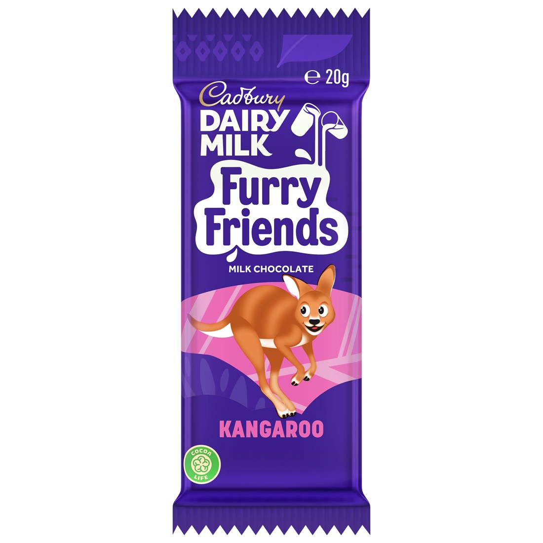 6 5 Piece Cadbury Dairy Milk Furry Friends Milk Chocolate 100g, 6 of 8