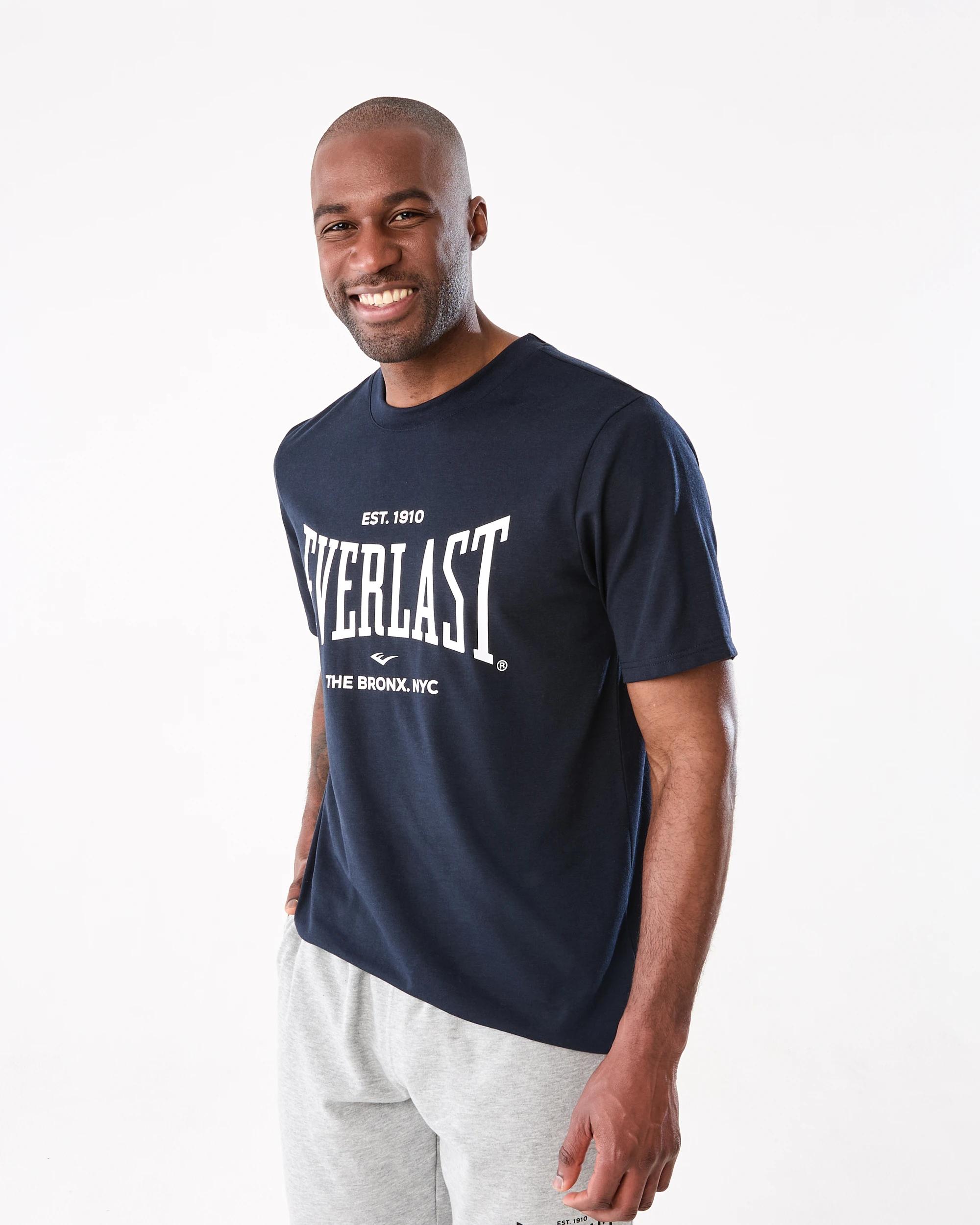 3 Everlast Mens Bronx T-shirt Indigo, 3 of 7