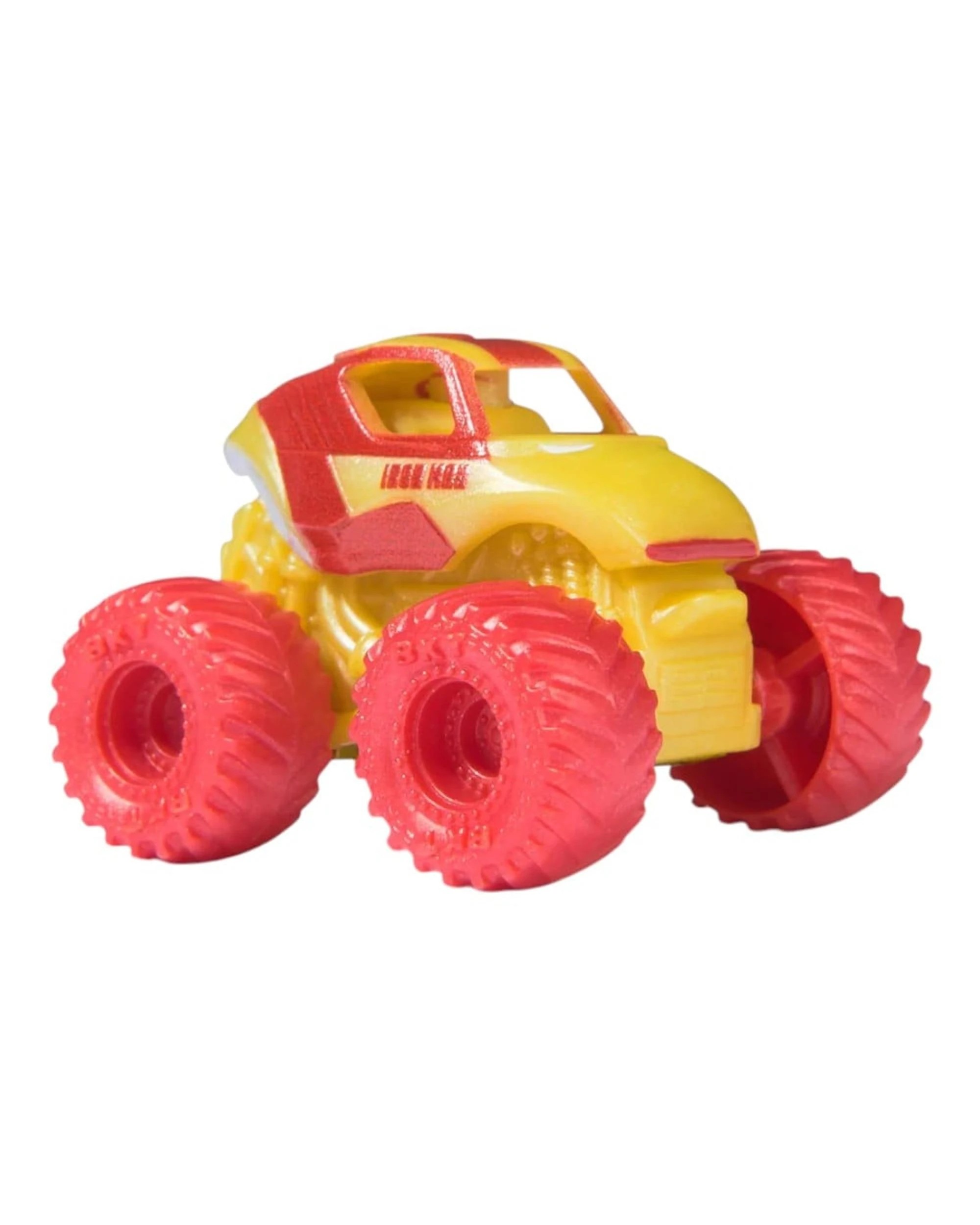 4 Monster Jam Mini's Marvel 3 Pack Bundle - Thor/Black Panther/Iron Man, 4 of 4