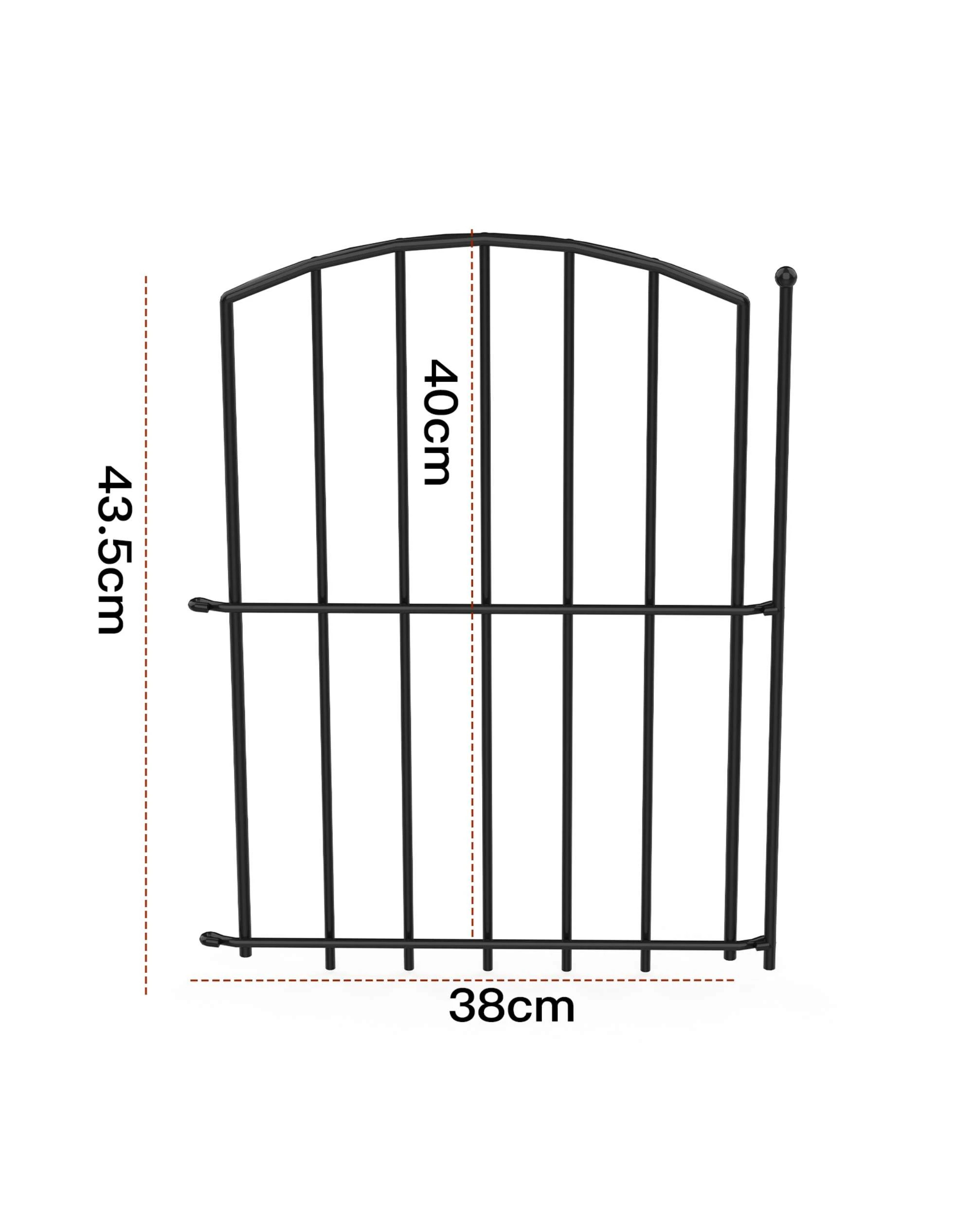 9 Advwin Garden Fence DIY Flower Bed Pet Barrier Border, 9 of 9
